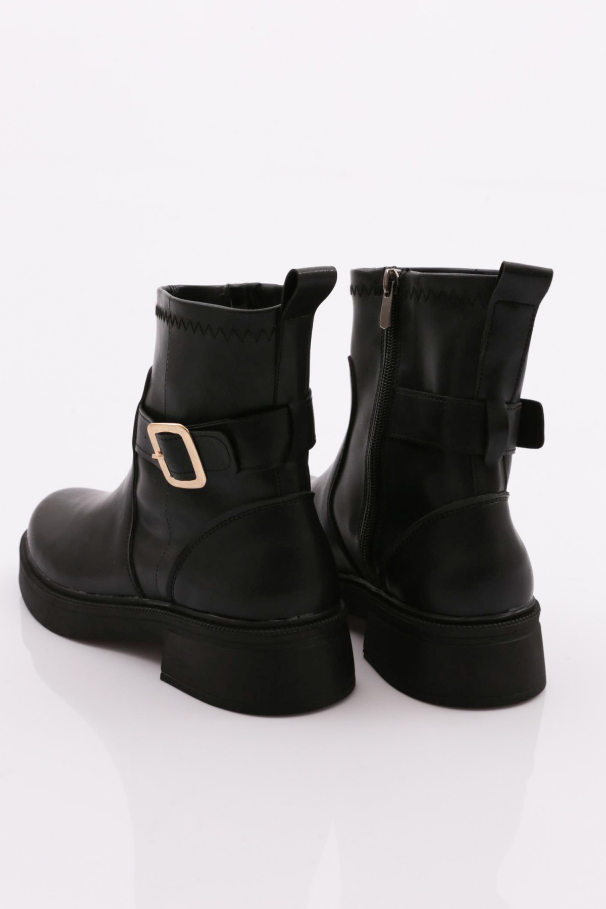 Bts01 Kadin Yani Kemerli Standart Bot - Görsel 4