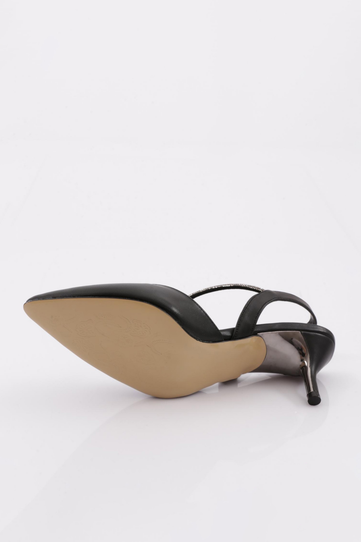 Pm221-K709 Kadin Kisa Topuk Sivri Burun Topuklu Ayakkabi - Görsel 6