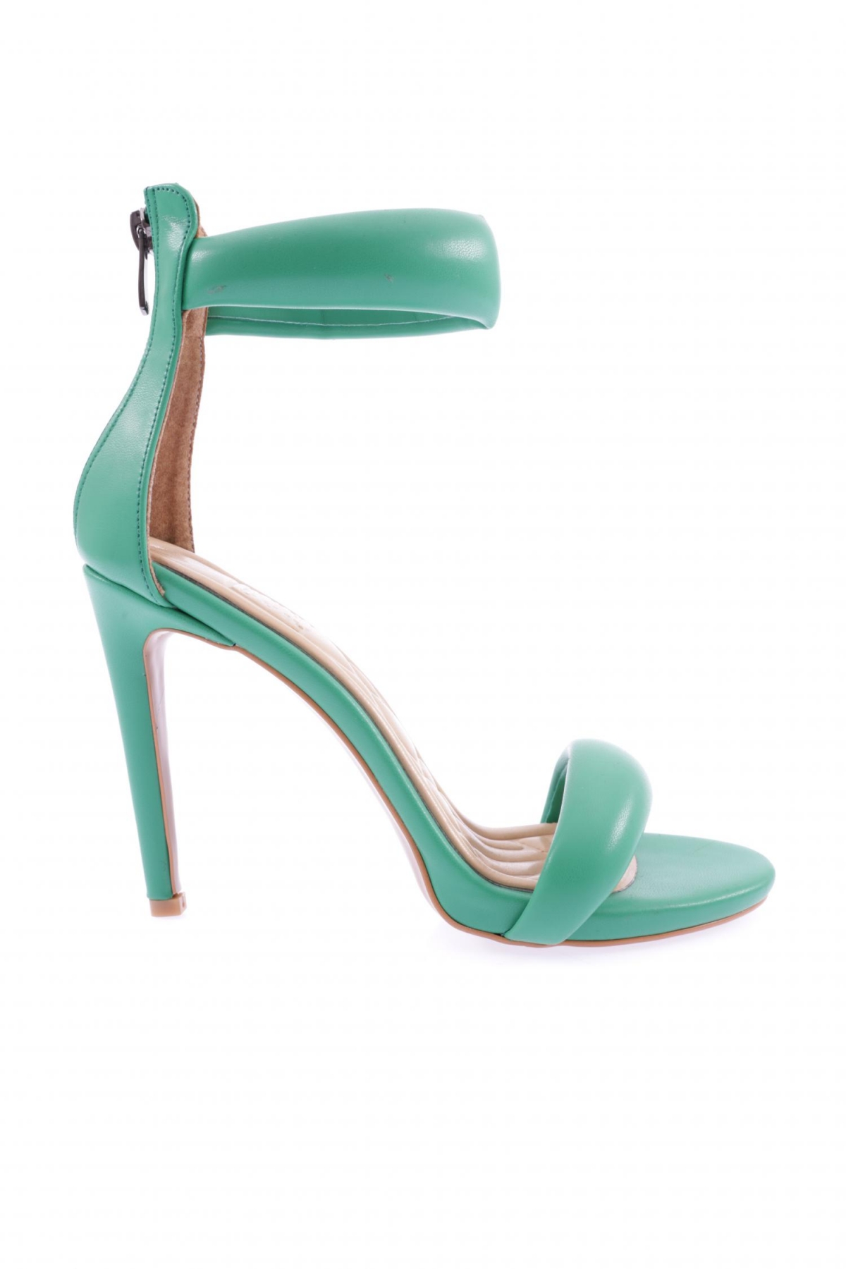 8047-23Y Kadin Bilekten Bağli Tek Bantli Topuklu Ayakkabi - Görsel 2