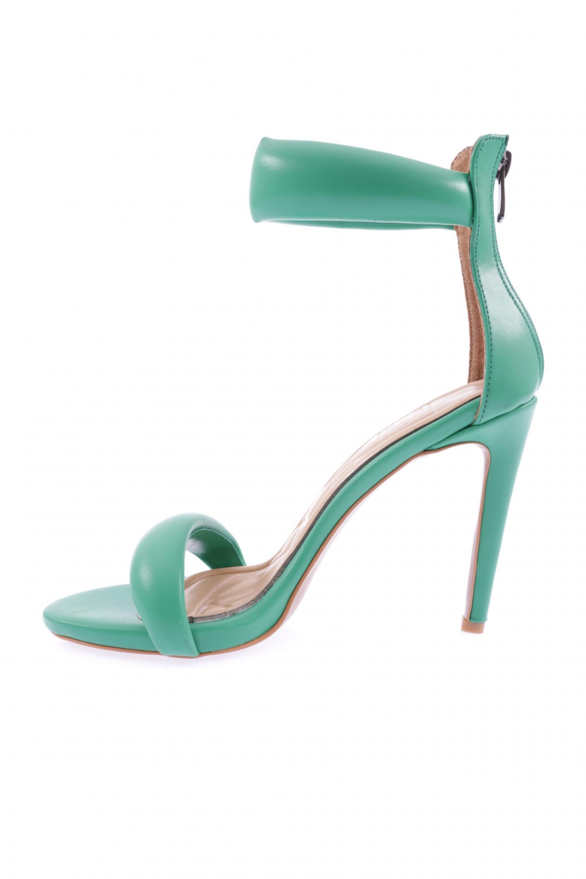 8047-23Y Kadin Bilekten Bağli Tek Bantli Topuklu Ayakkabi - Görsel 4