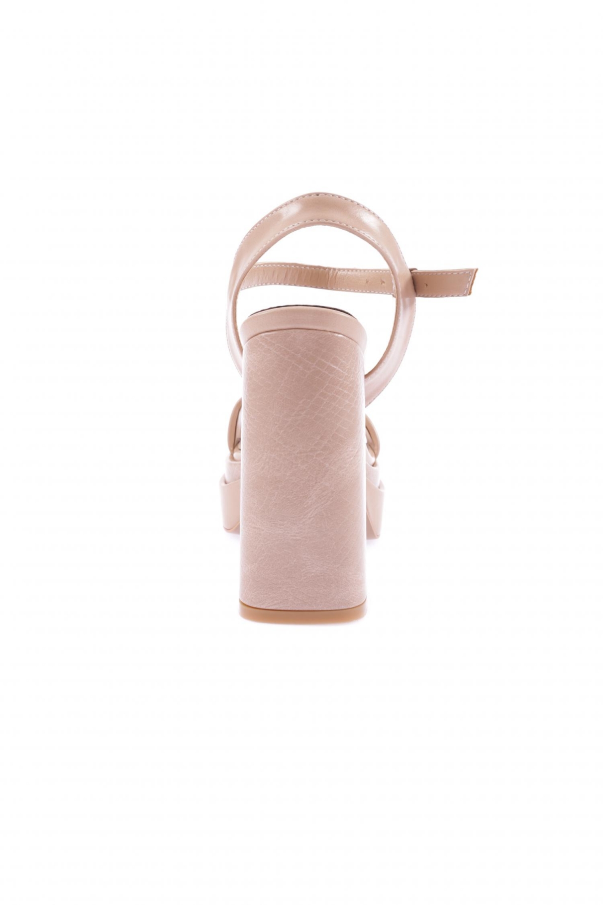 92 Kadin Bantli Topuklu Ayakkabi - Görsel 5