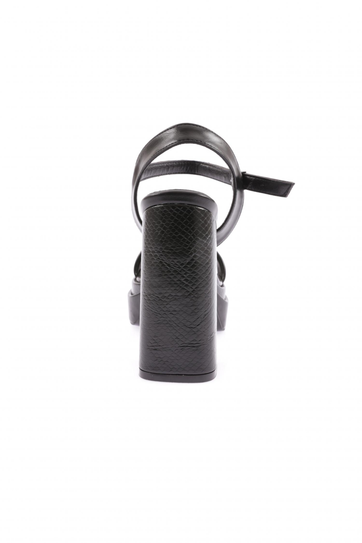 92 Kadin Bantli Topuklu Ayakkabi - Görsel 5