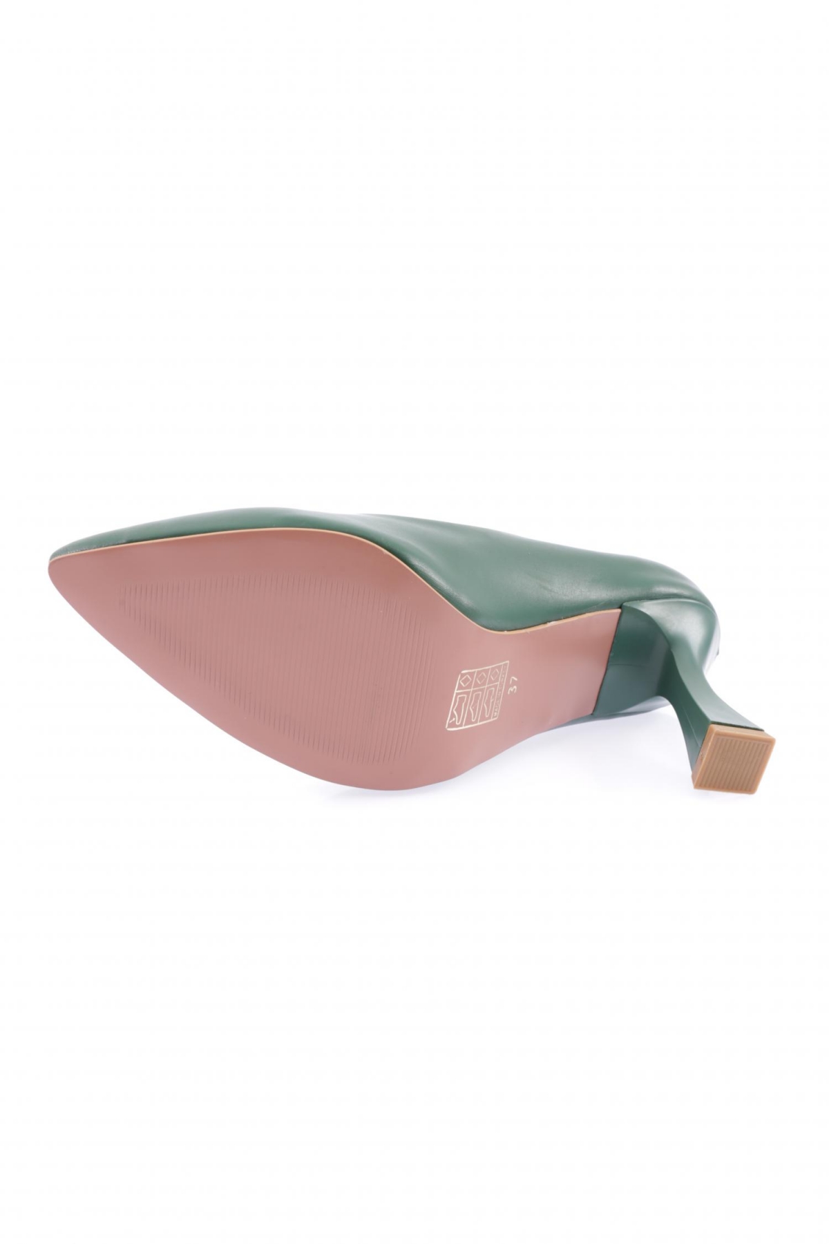 0620-22K Sivri Burun Parmak Dekolteli Uzun Topuklu Ayakkabi - Görsel 6