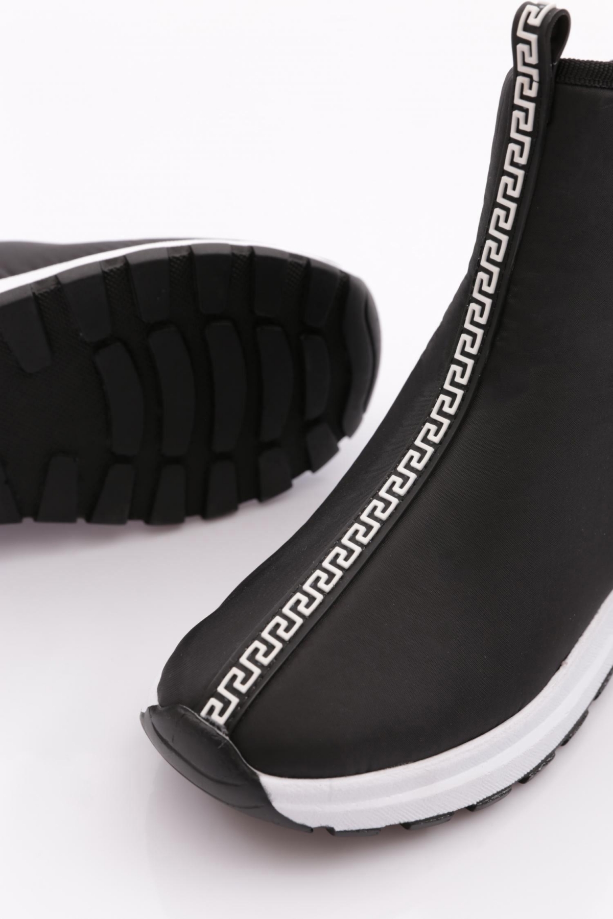 685 Kadin Kalin Taban Fermuar Detayli Bot - Görsel 5