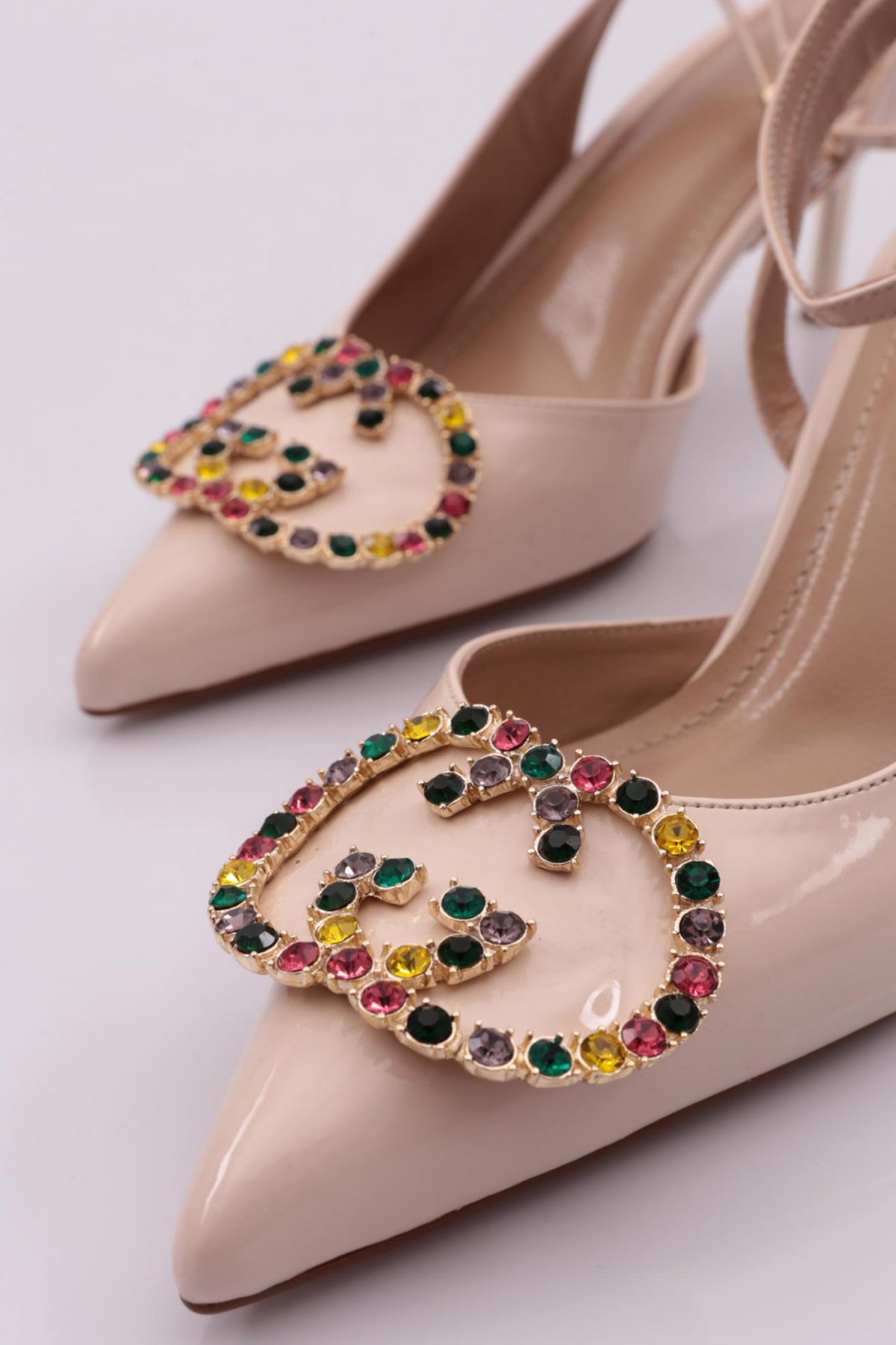 1772 Kadin Topuklu Ayakkabi - Görsel 5