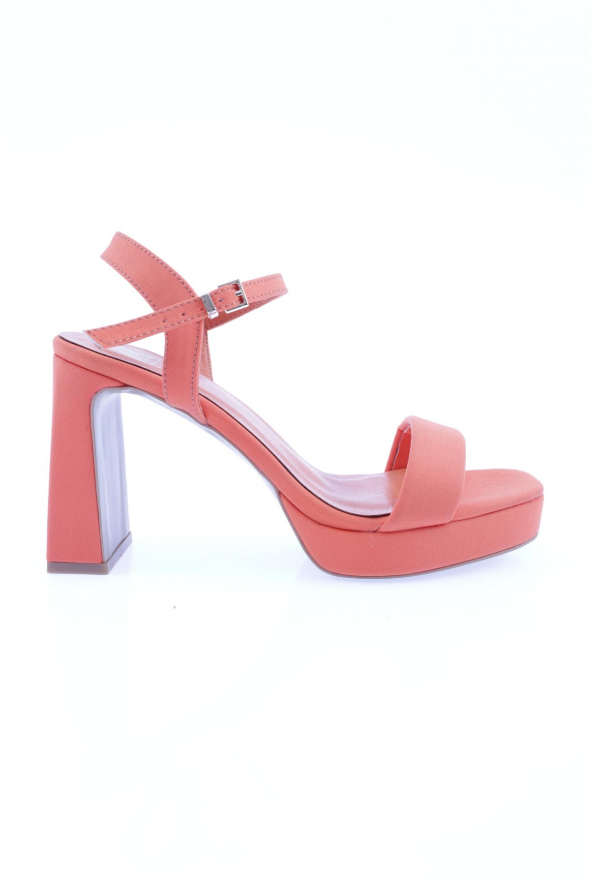 72 Kadin Bantli Topuklu Ayakkabi - Görsel 2