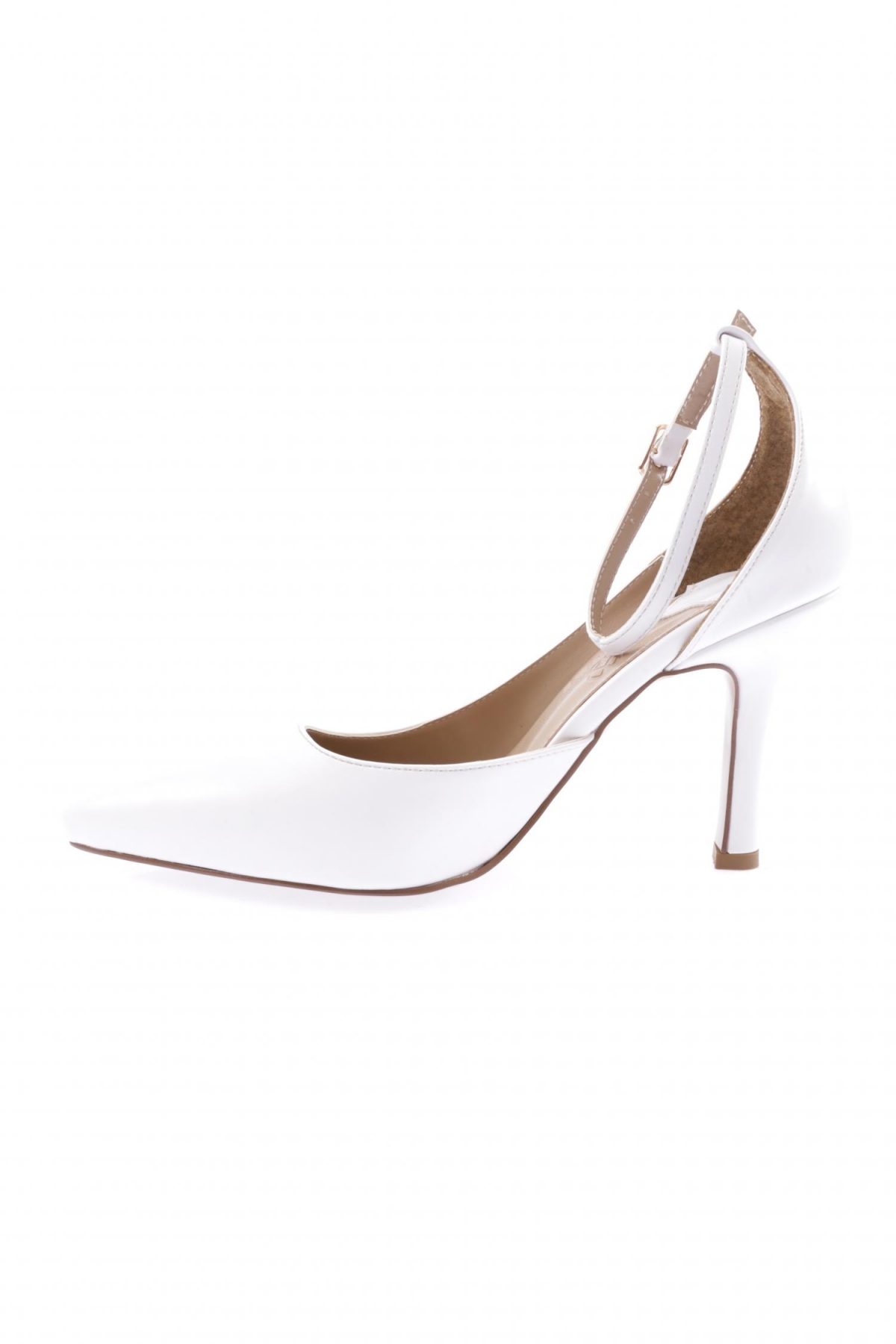 2015-23Y Kadin Bilekten Bağli İnce Topuklu Ayakkabi - Görsel 4