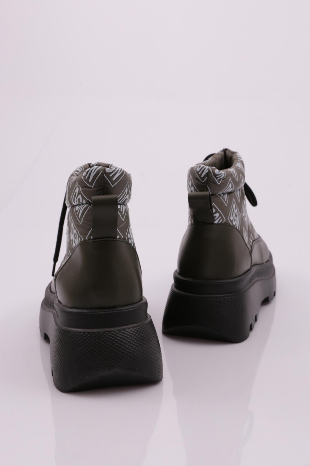 Es812 Kadin Kalin Taban İp Detayli Paraşüt Bot - Görsel 4