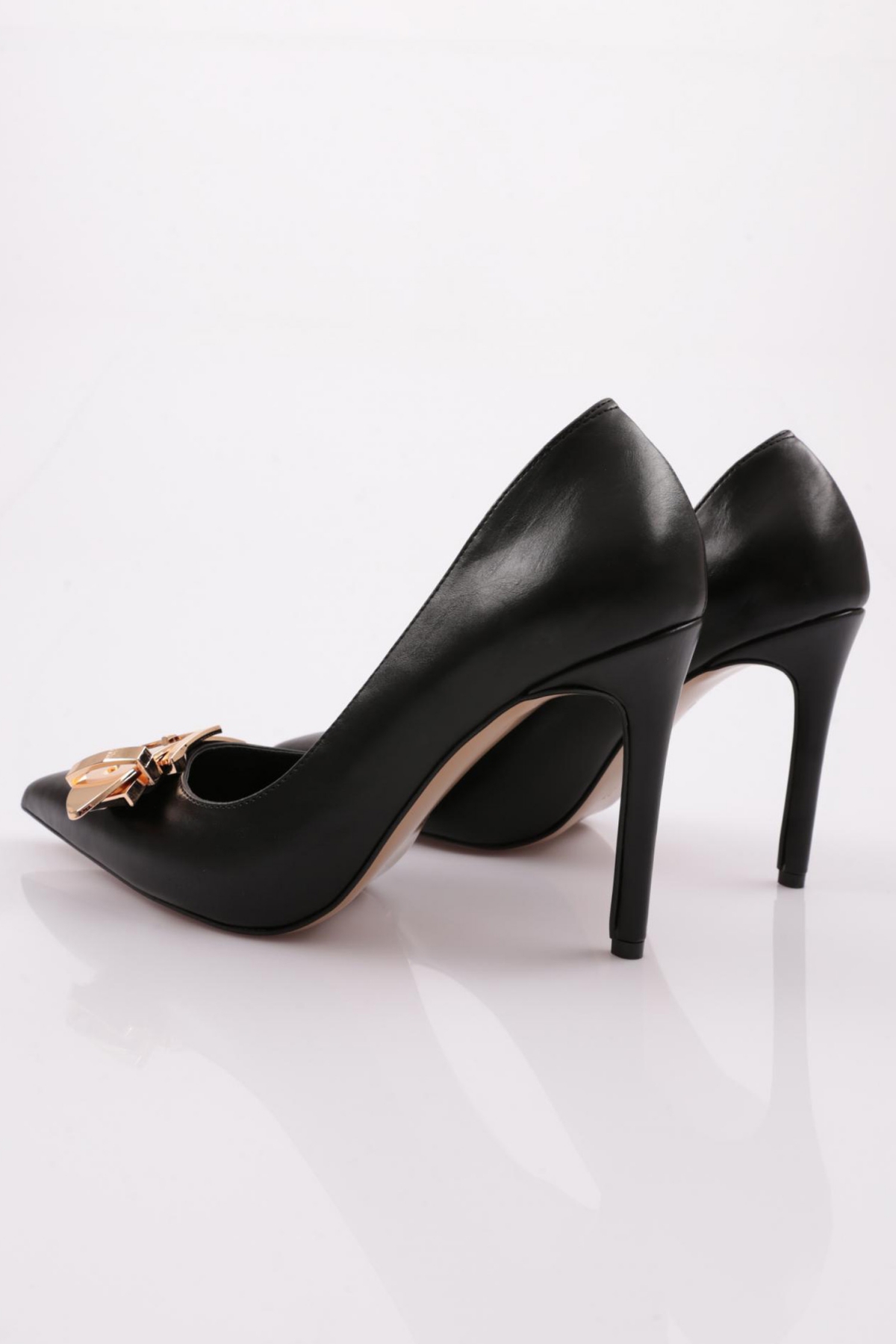 5084 Kadin Tokali Topuklu Ayakkabi - Görsel 4