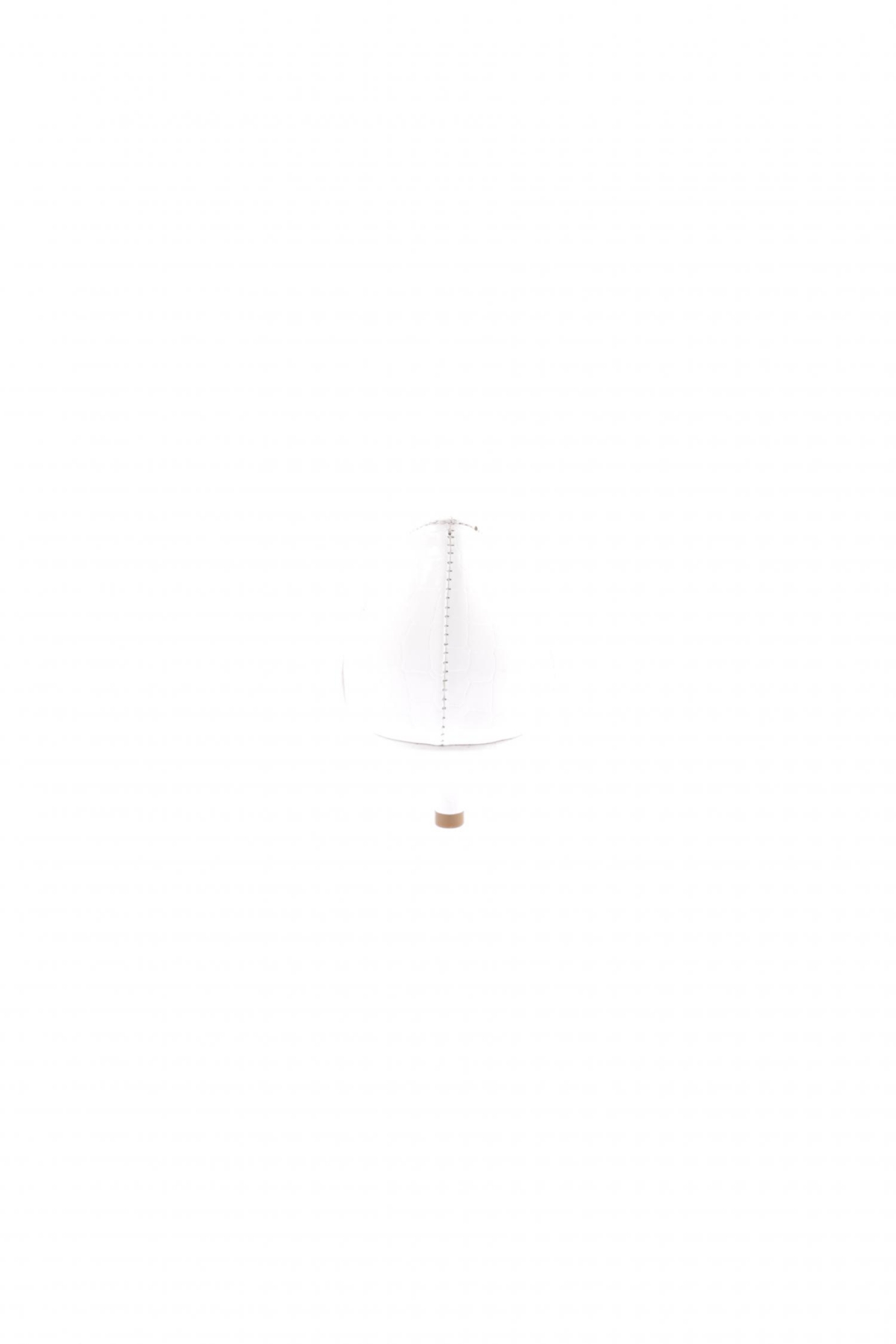 Y4200-23Y Kadin Yanlari Açik Sivri Burun Kisa Topuklu Ayakkabi - Görsel 5