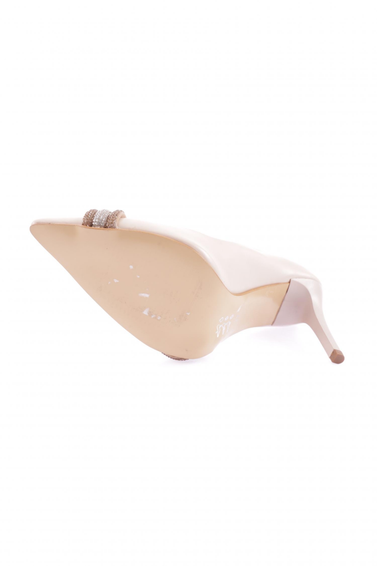 Ysf-05-23Y Kadin Silver Taşli Bantli Abiye Ayakkabi - Görsel 6