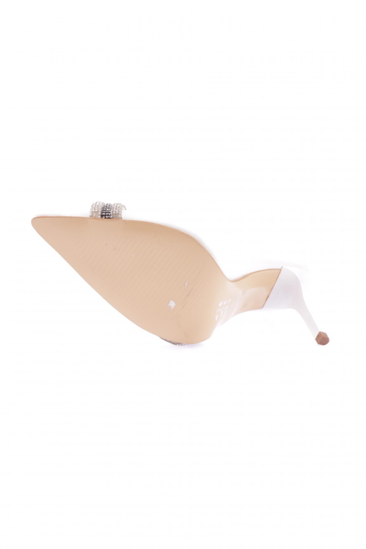 Ysf-05-23Y Kadin Silver Taşli Bantli Abiye Ayakkabi - Görsel 6