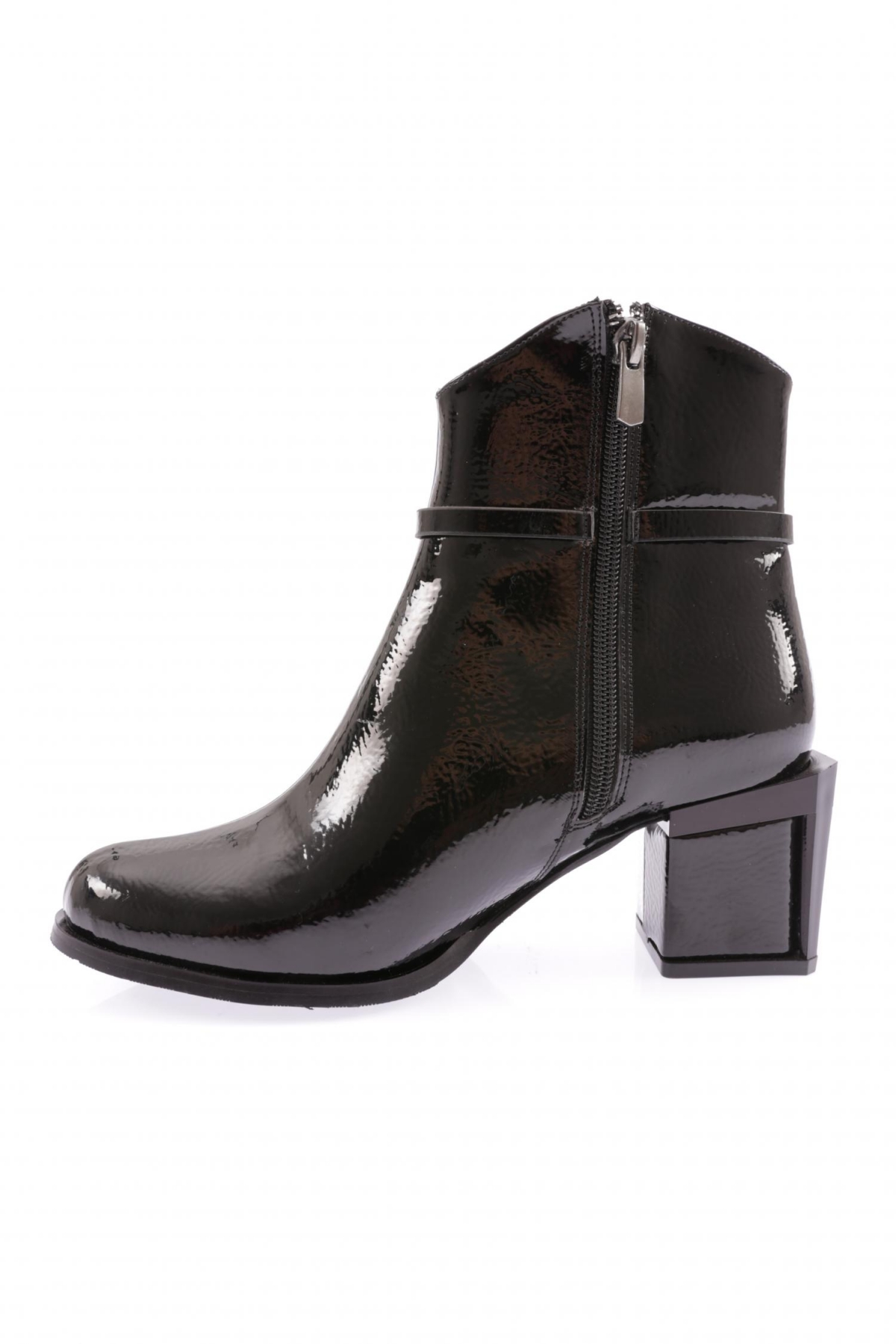 790-22K Kadin Kristal Taşli Topuklu Bot - Görsel 4