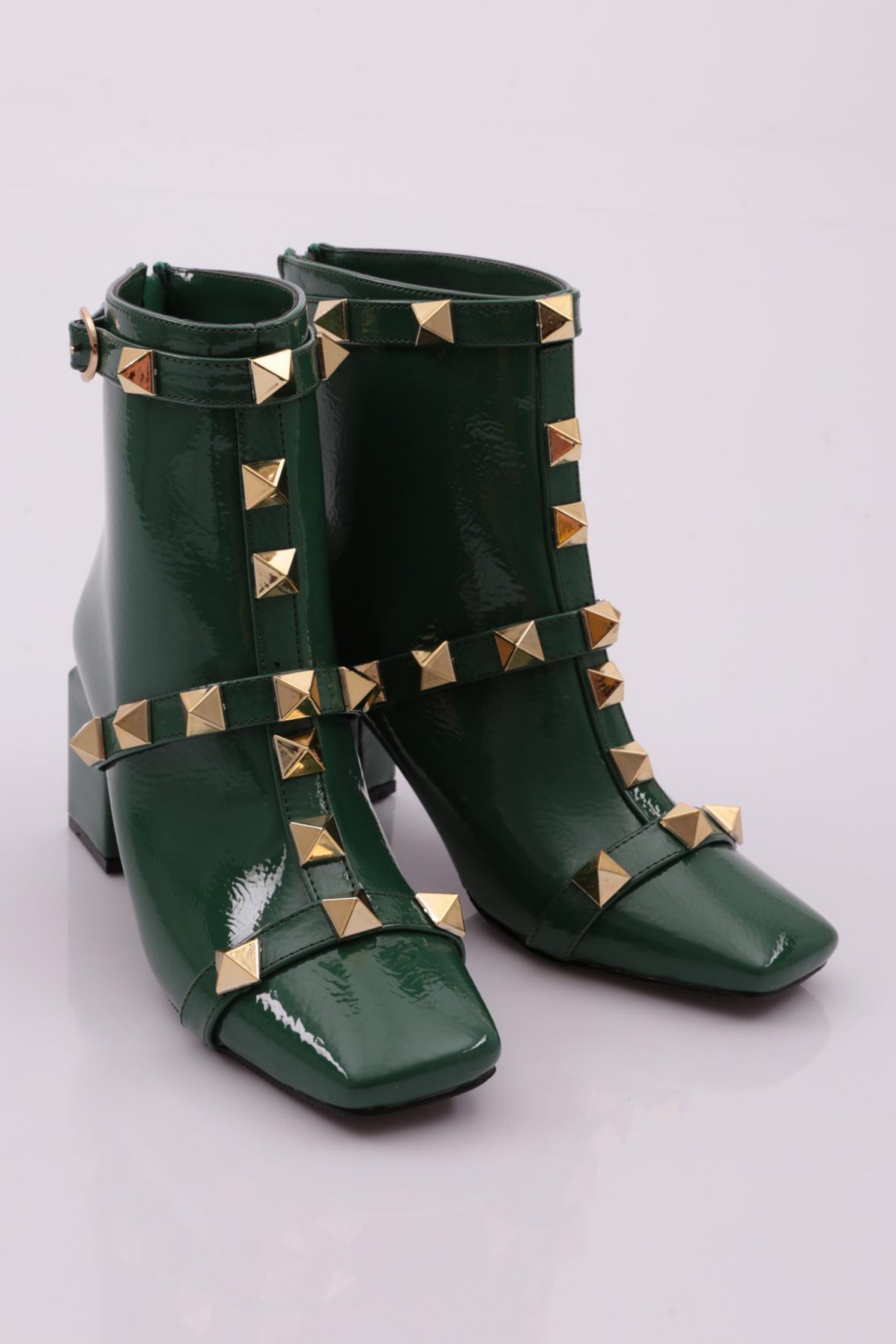 K200-22K Kadin Troklu Çerçeve Topouklu Bot - Görsel 3