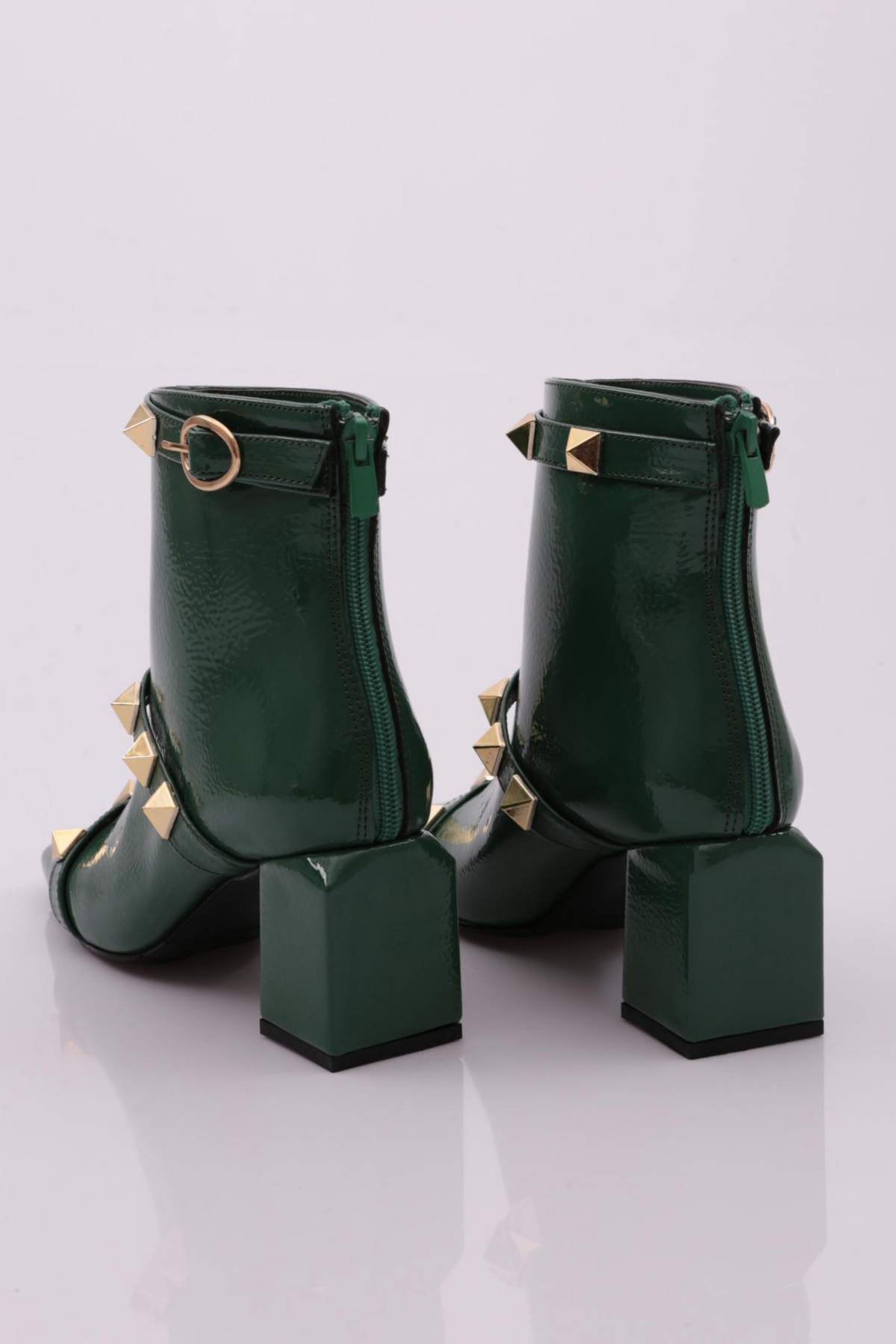 K200-22K Kadin Troklu Çerçeve Topouklu Bot - Görsel 4