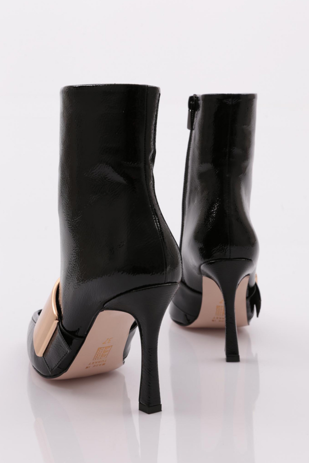 3755 Kadin Topuklu Bot - Görsel 4