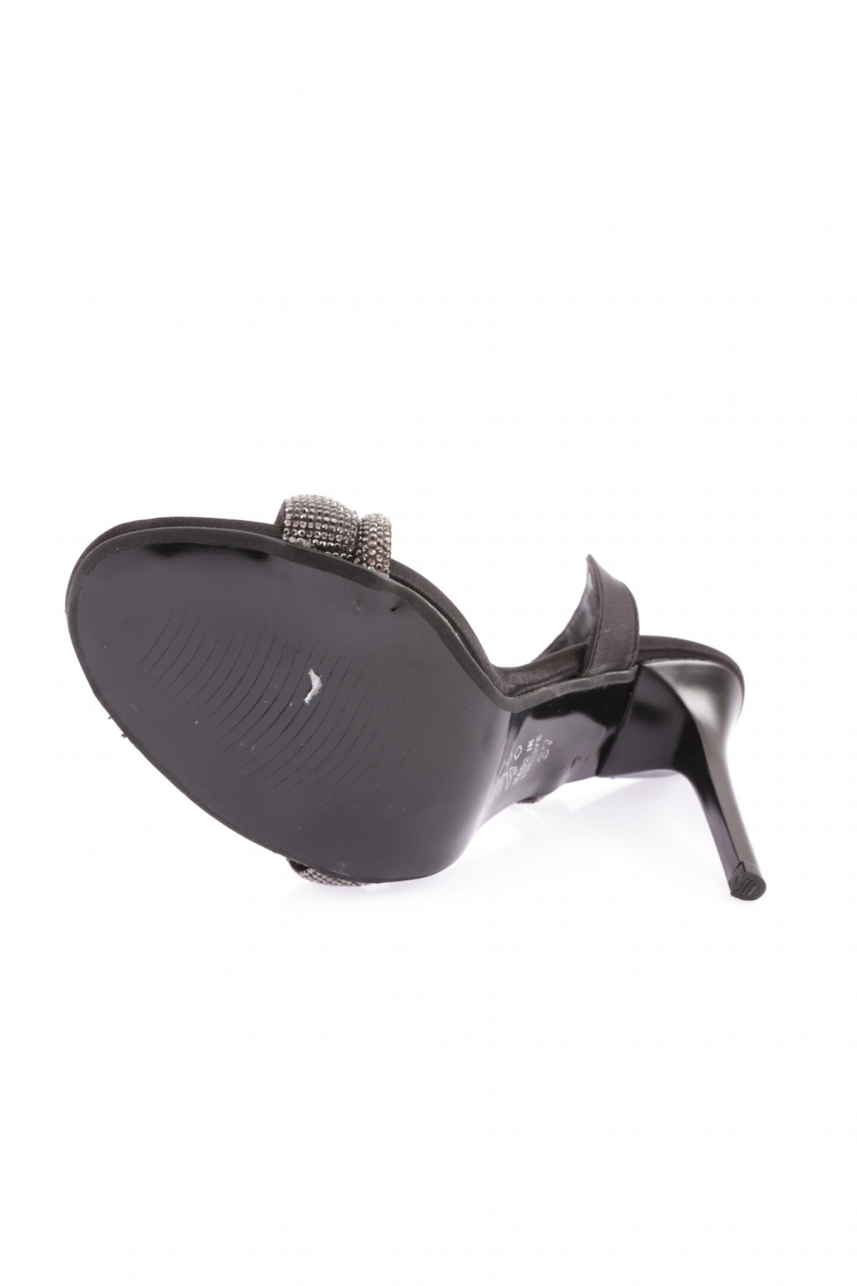 Mnt-03-23Y Kadin Silver Taşli Çapraz Bantli Abiye Ayakkabi - Görsel 6