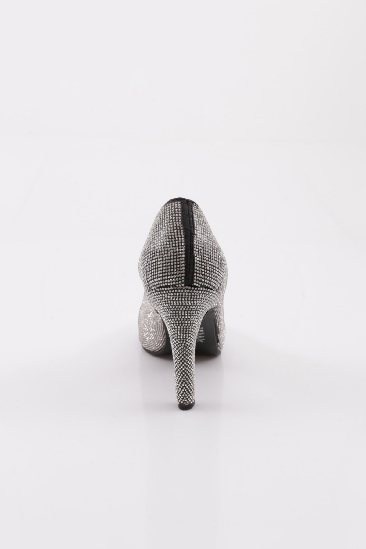 1310 Kadin Sivri Burun Kristal Taşli Abiye Ayakkabi - Görsel 5