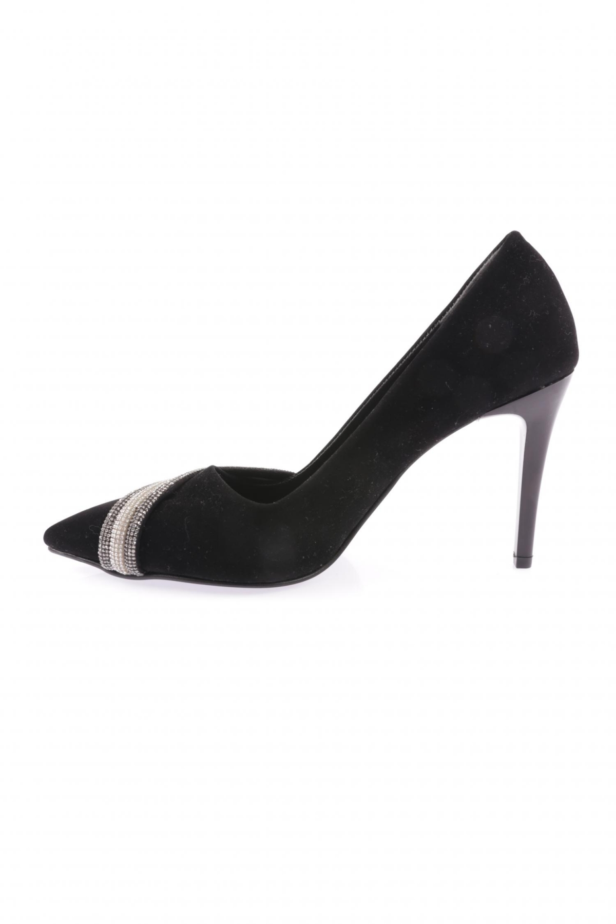 Ysf-05-23Y Kadin Silver Taşli Bantli Abiye Ayakkabi - Görsel 4