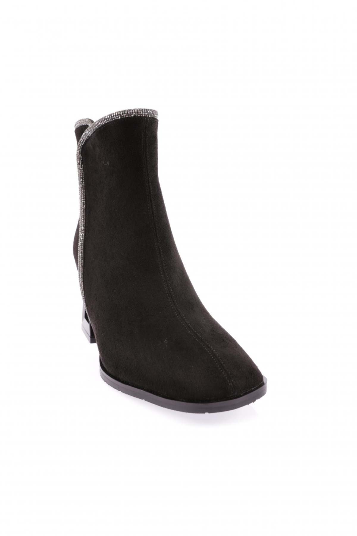 844-22K Kadin Broş Akesuarli Topuklu Bot - Görsel 3