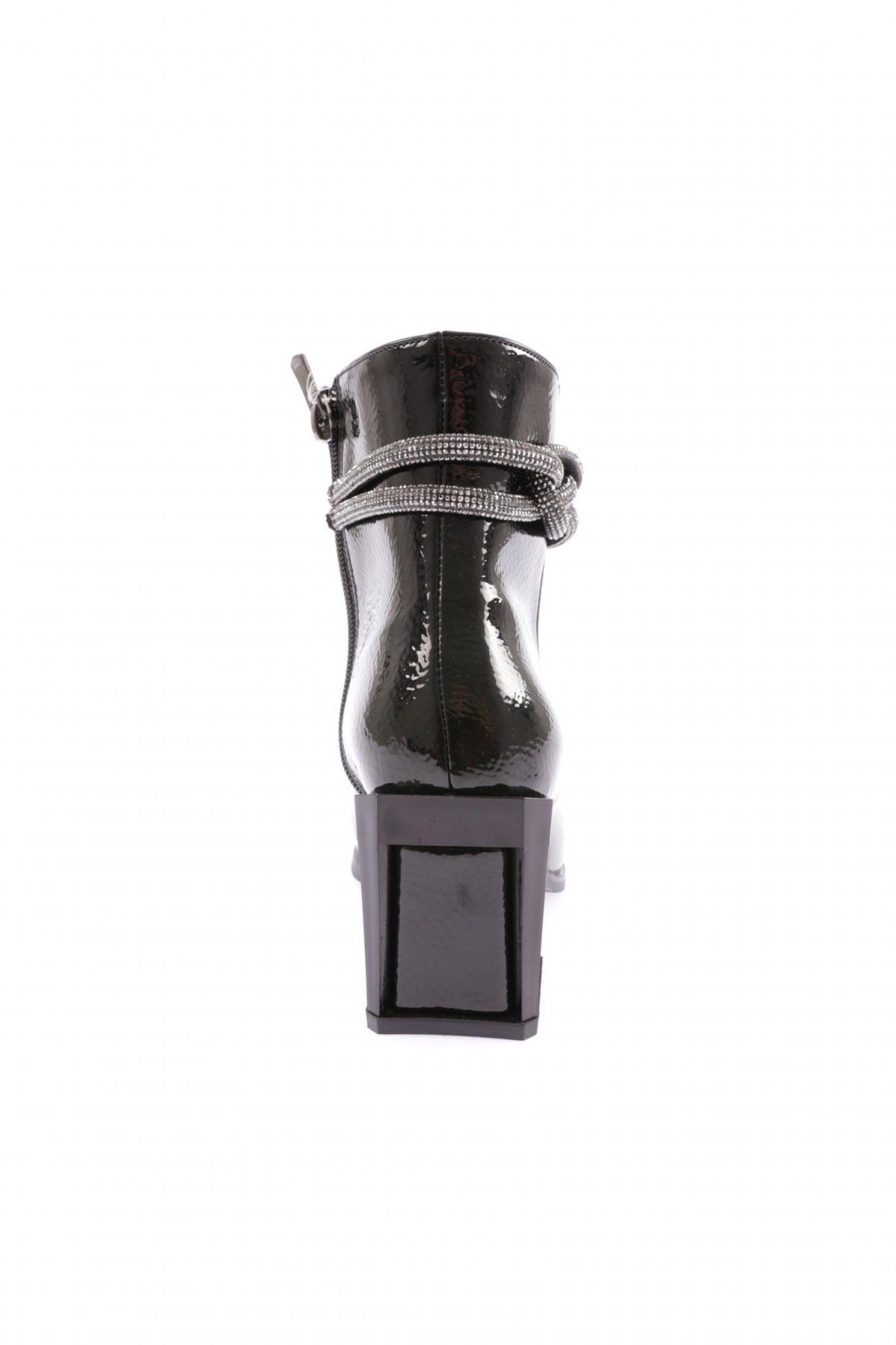 890-22K Kadin Simli İp Detayli Topuklu Bot - Görsel 5