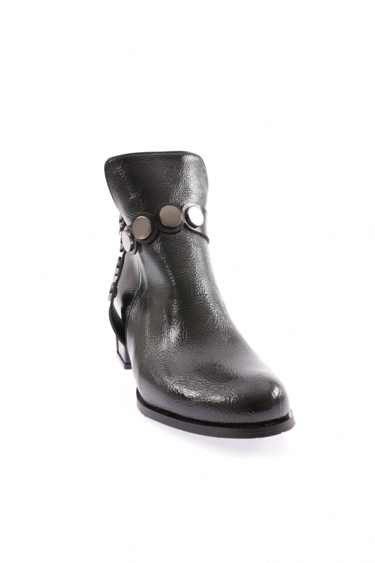 810-22K Kadin Toka Detayli Topuklu Bot - Görsel 3