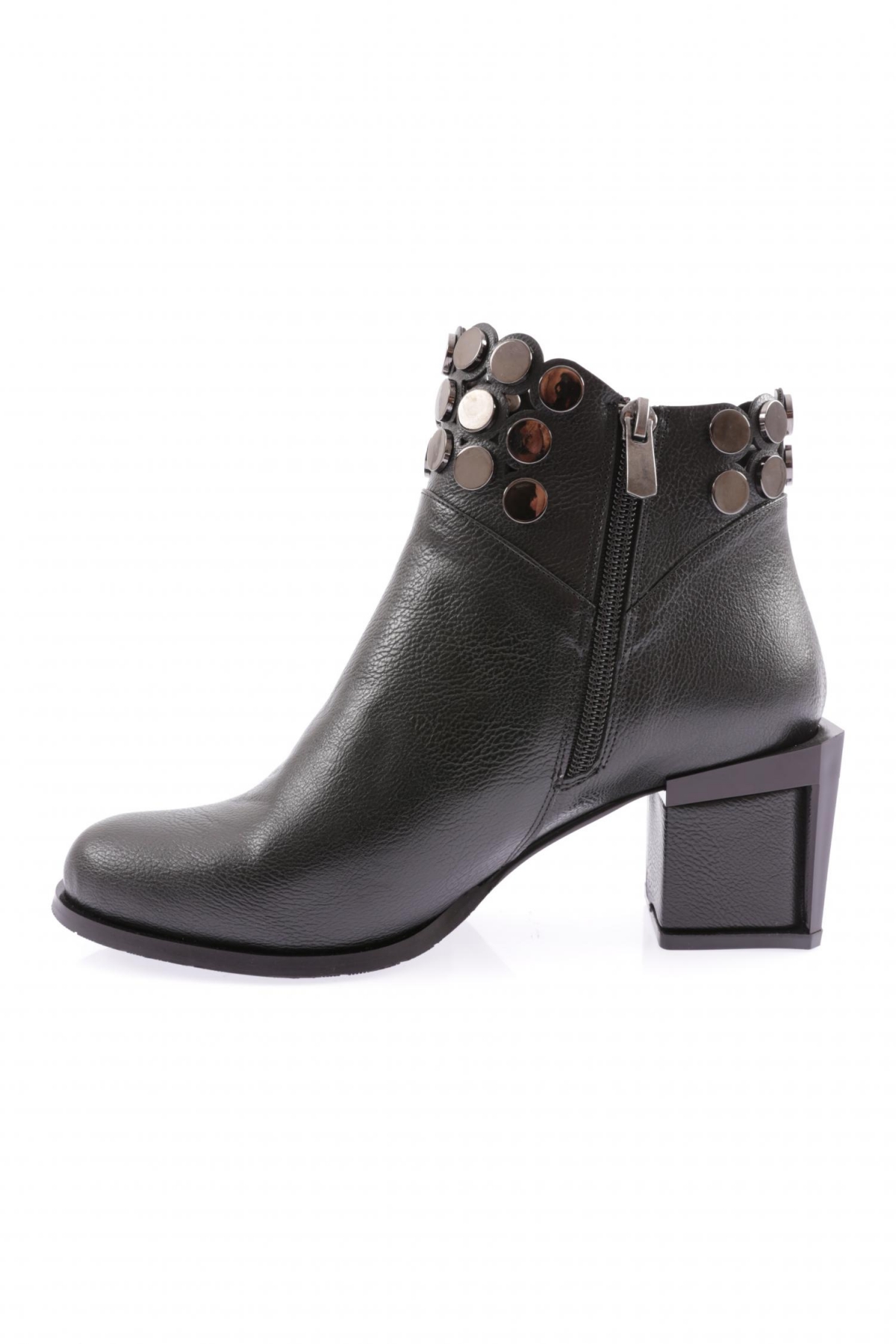 820-22K Kadin Kristal Taşli Topuklu Bot - Görsel 4