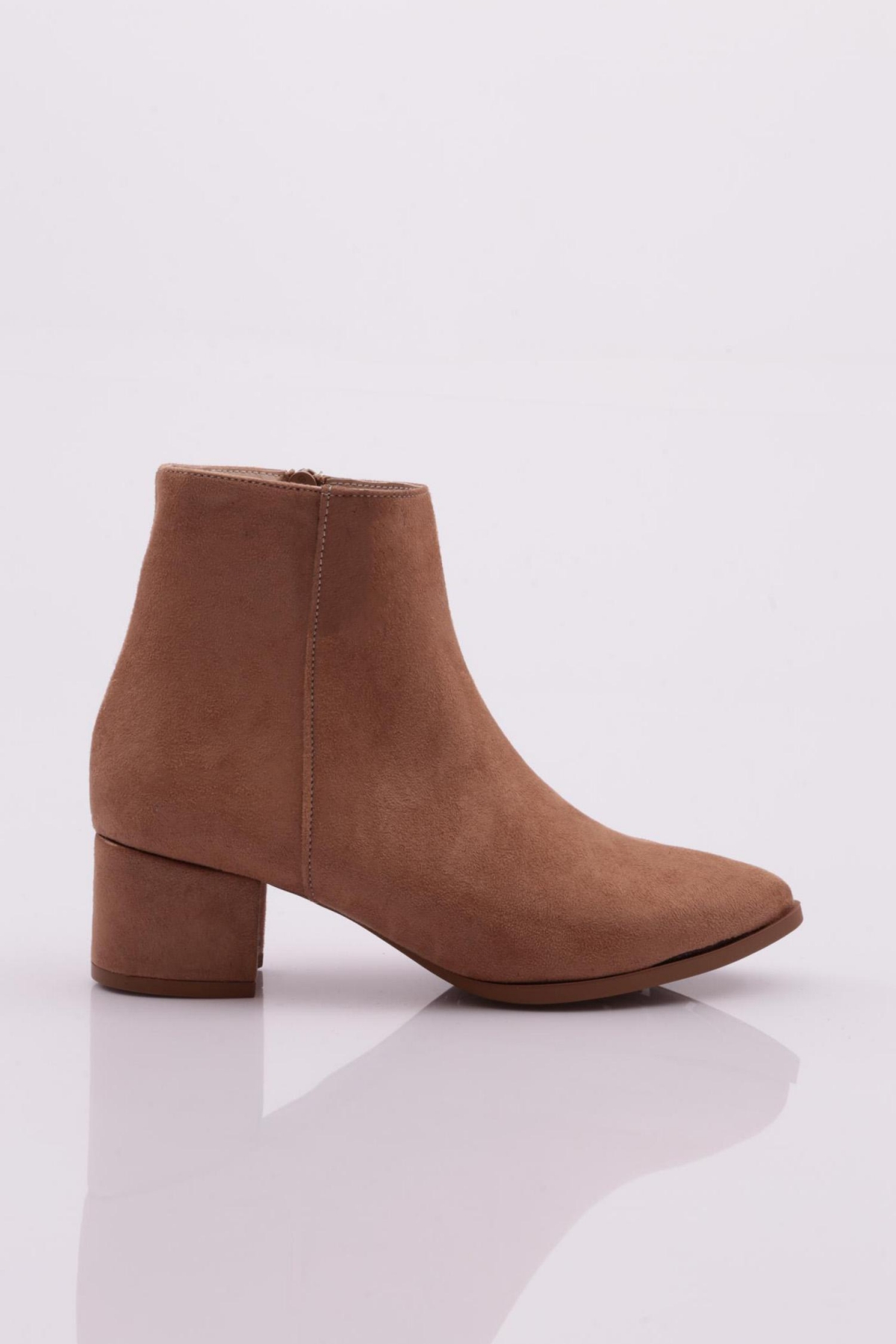 Si-07K Kadin 22K Sivri Burun Topuklu Bilek Bot - Görsel 2