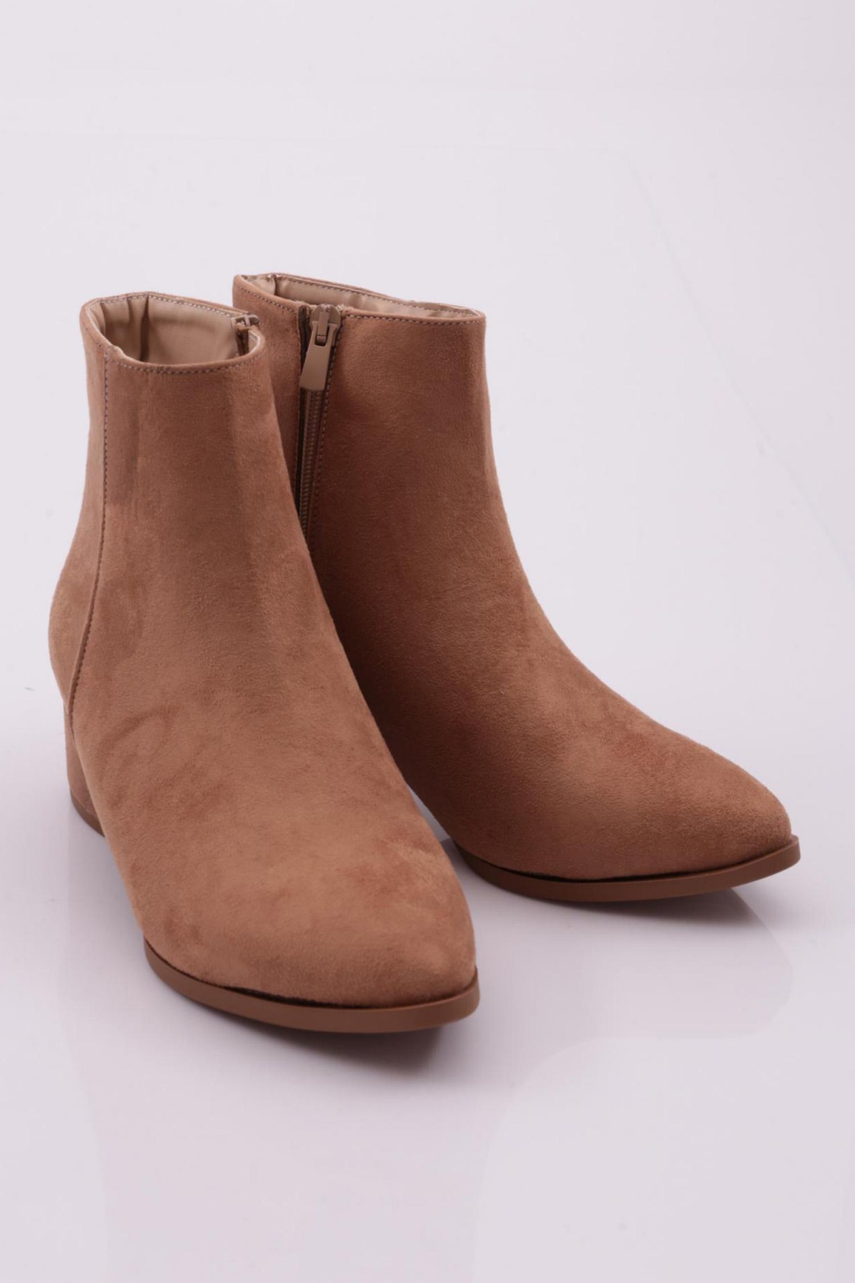 Si-07K Kadin 22K Sivri Burun Topuklu Bilek Bot - Görsel 3