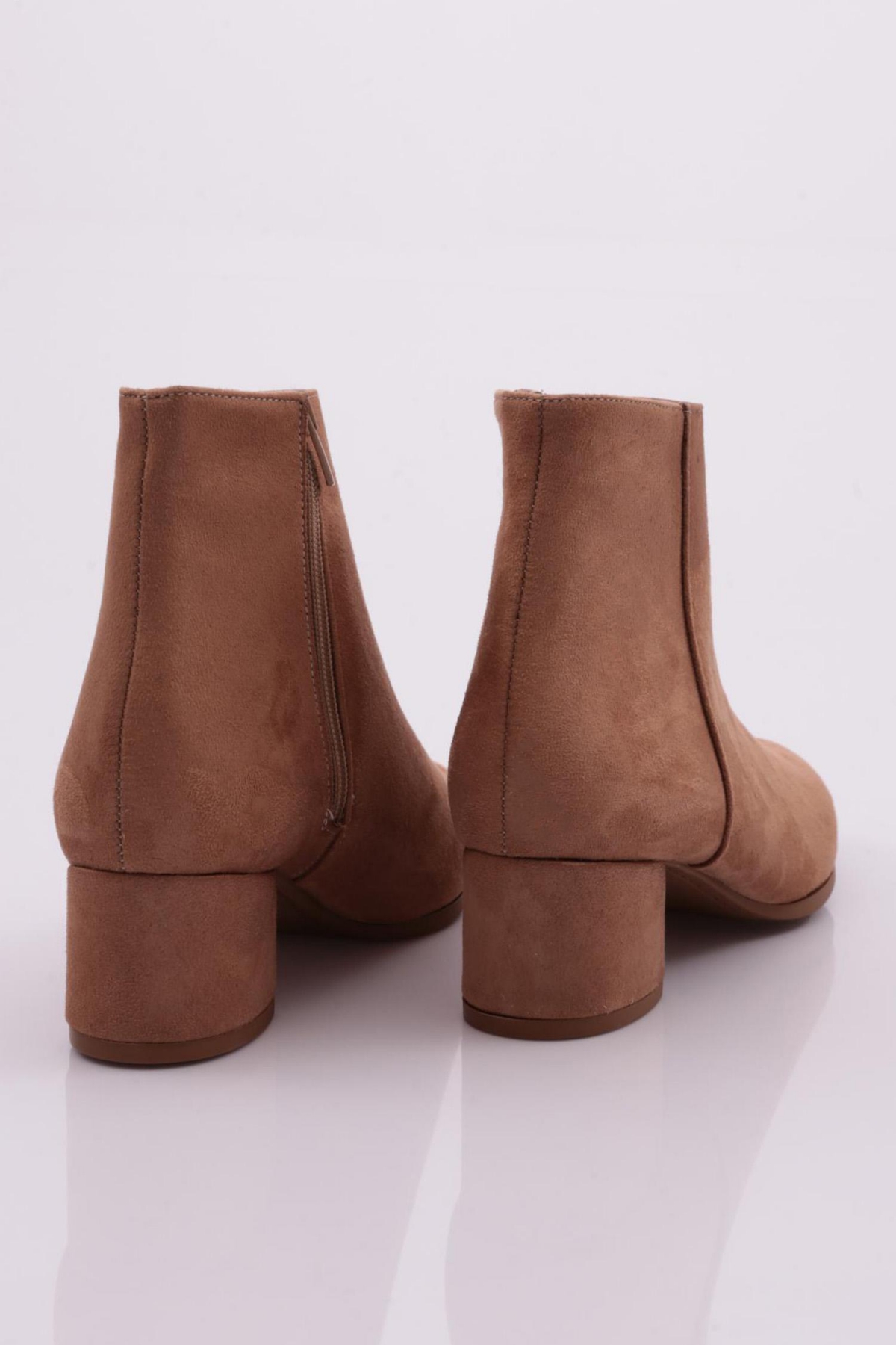 Si-07K Kadin 22K Sivri Burun Topuklu Bilek Bot - Görsel 4