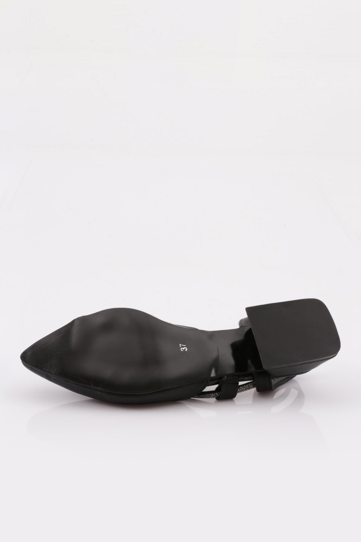 K585 Kadin Kisa Topuklu Babet - Görsel 6