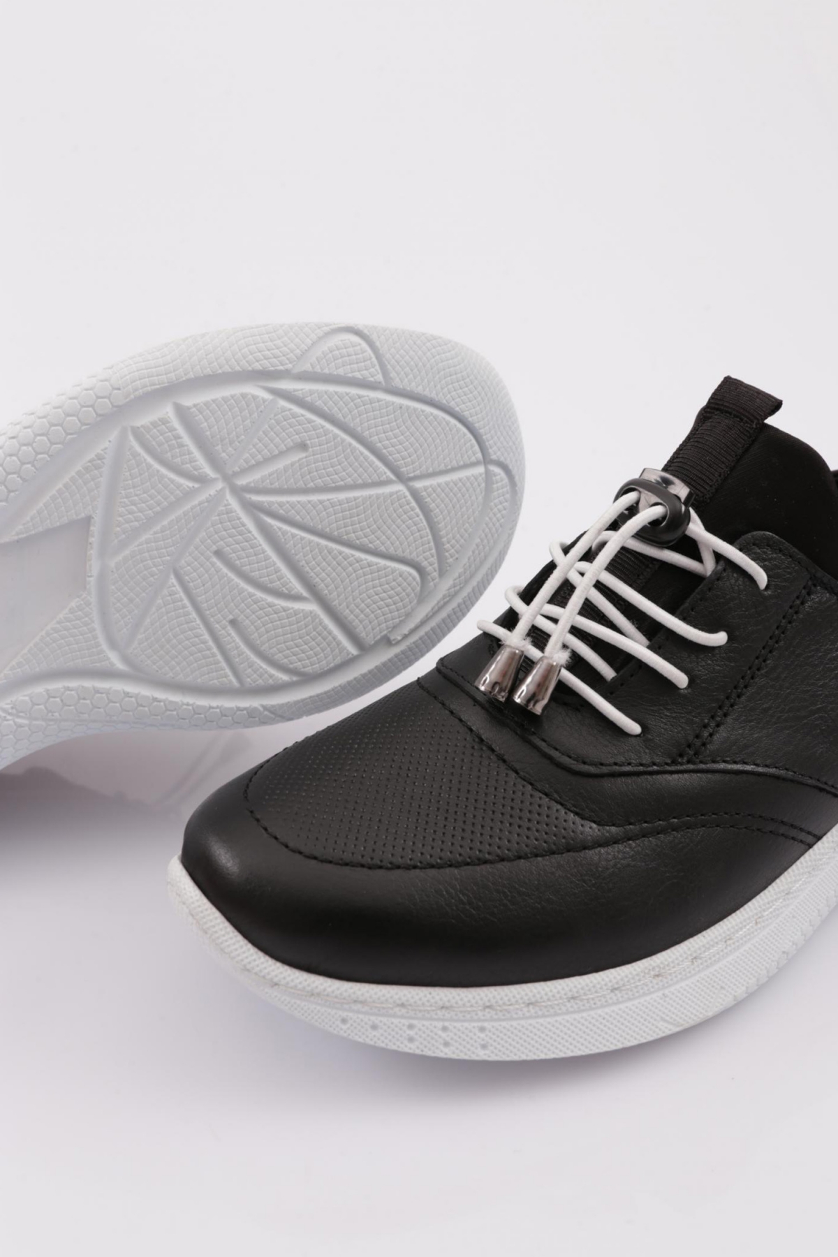 8001 Kadin Lastik Bağcikli Comfort Ayakkabi - Görsel 5