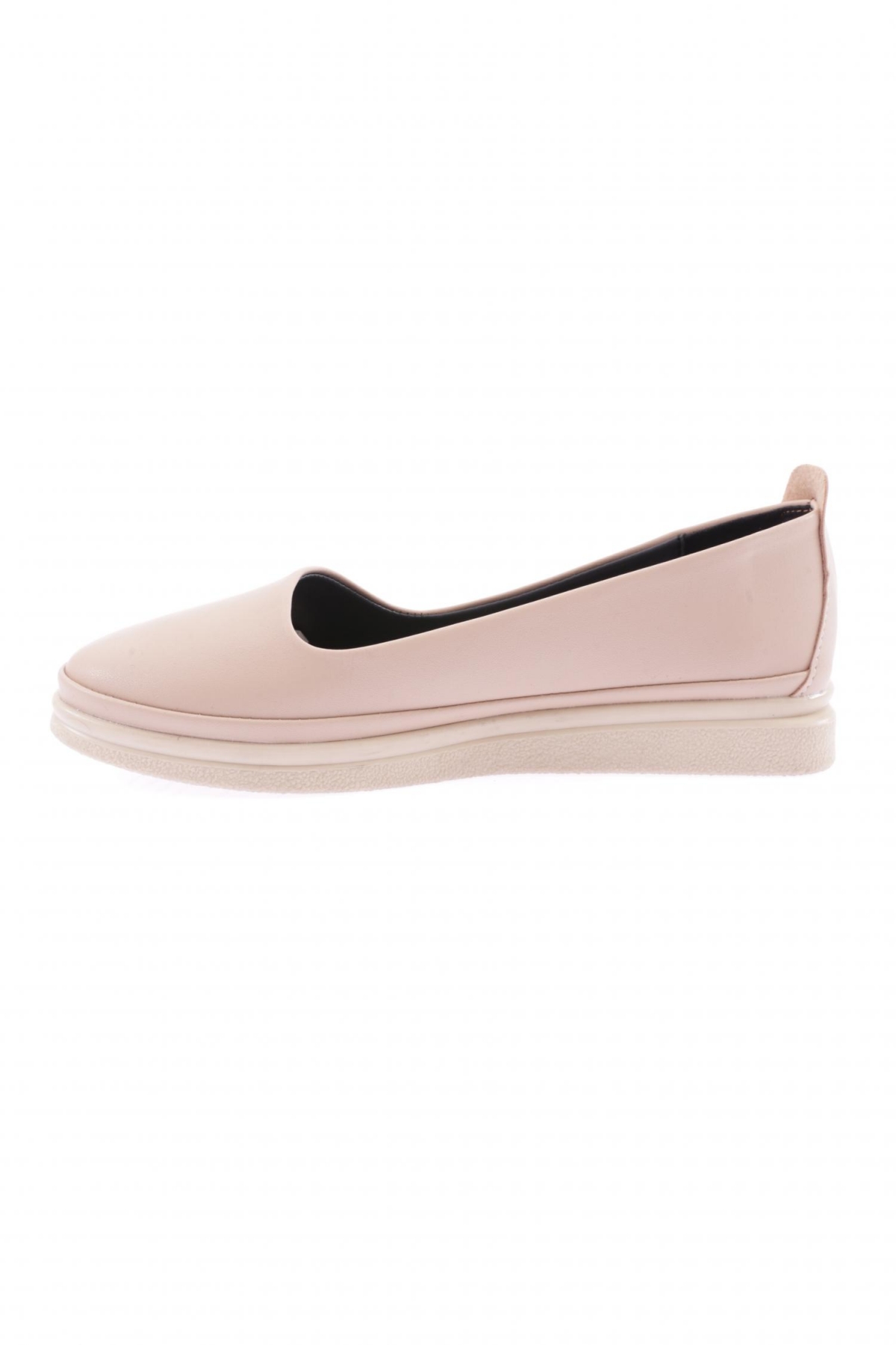 2084-23Y Kadin Dekolteli Loafer Ayakkabi - Görsel 4