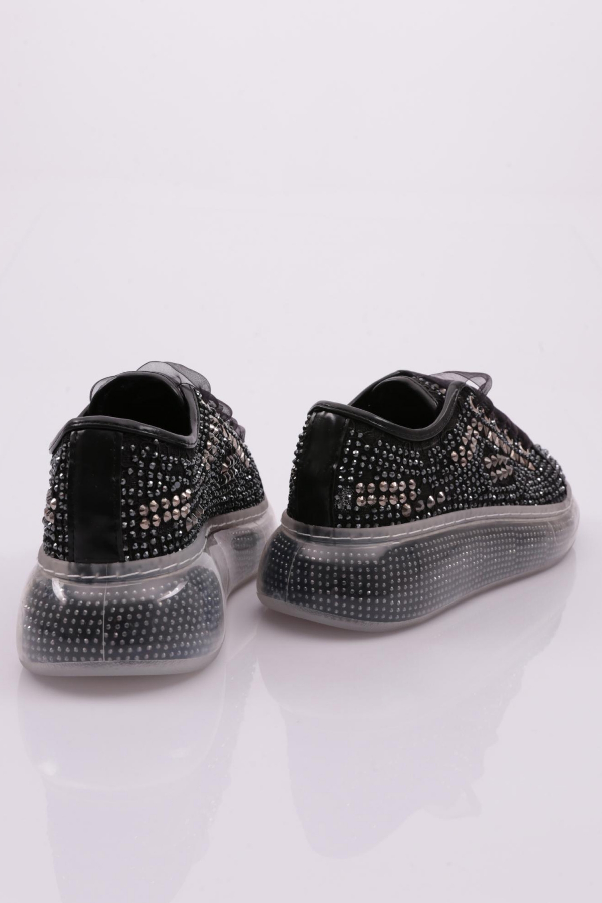 A001 Kadin Taş İşlemeli Ayakkabi - Görsel 4