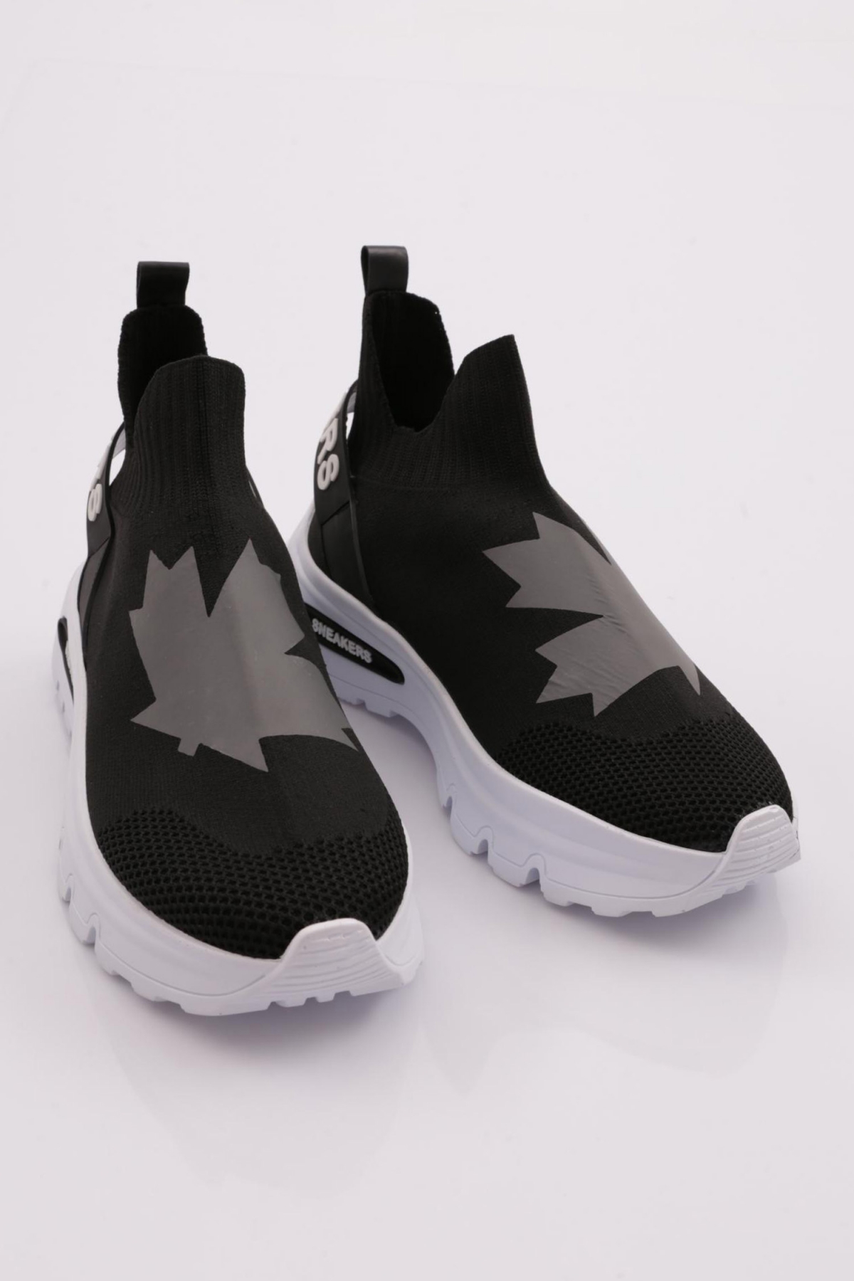 070 Kadin Yazili Sneaker - Görsel 3