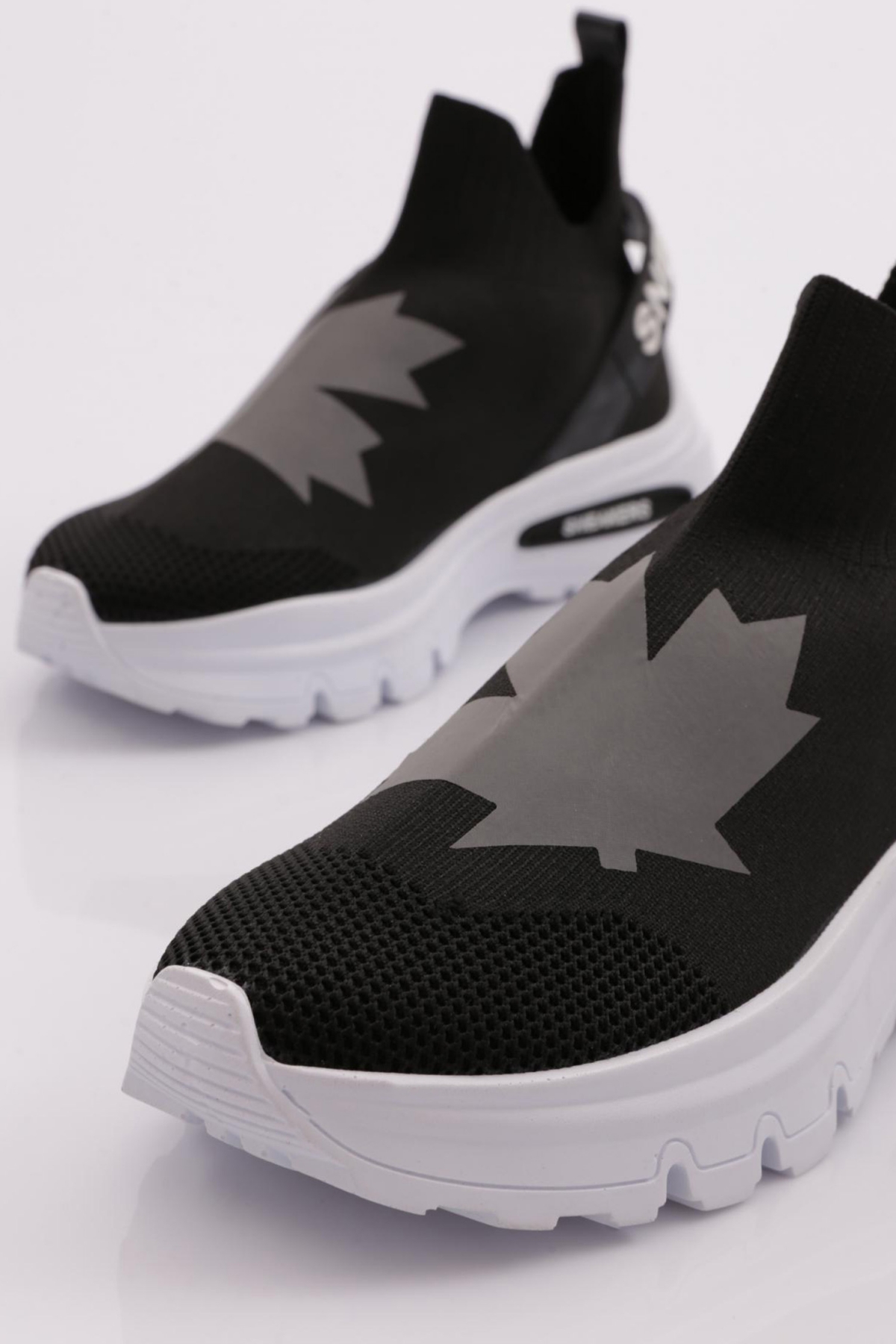 070 Kadin Yazili Sneaker - Görsel 5