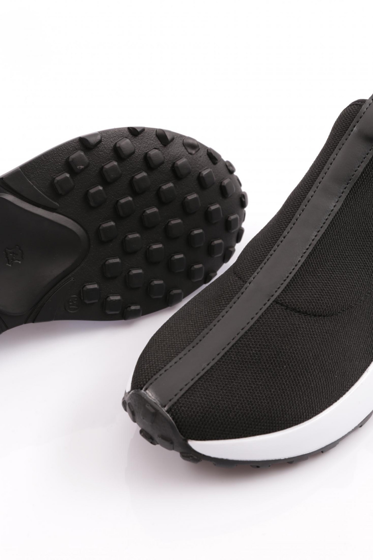 04-5 Kadin Arkasi Lastikli Sneaker - Görsel 5