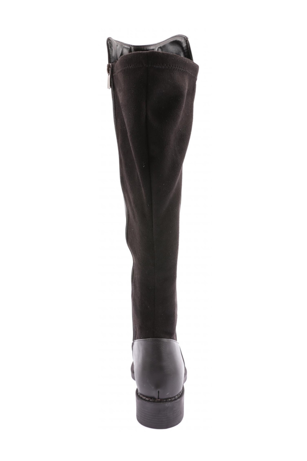 615-22K Kadin Fermuarli Knee High Çizme - Görsel 5