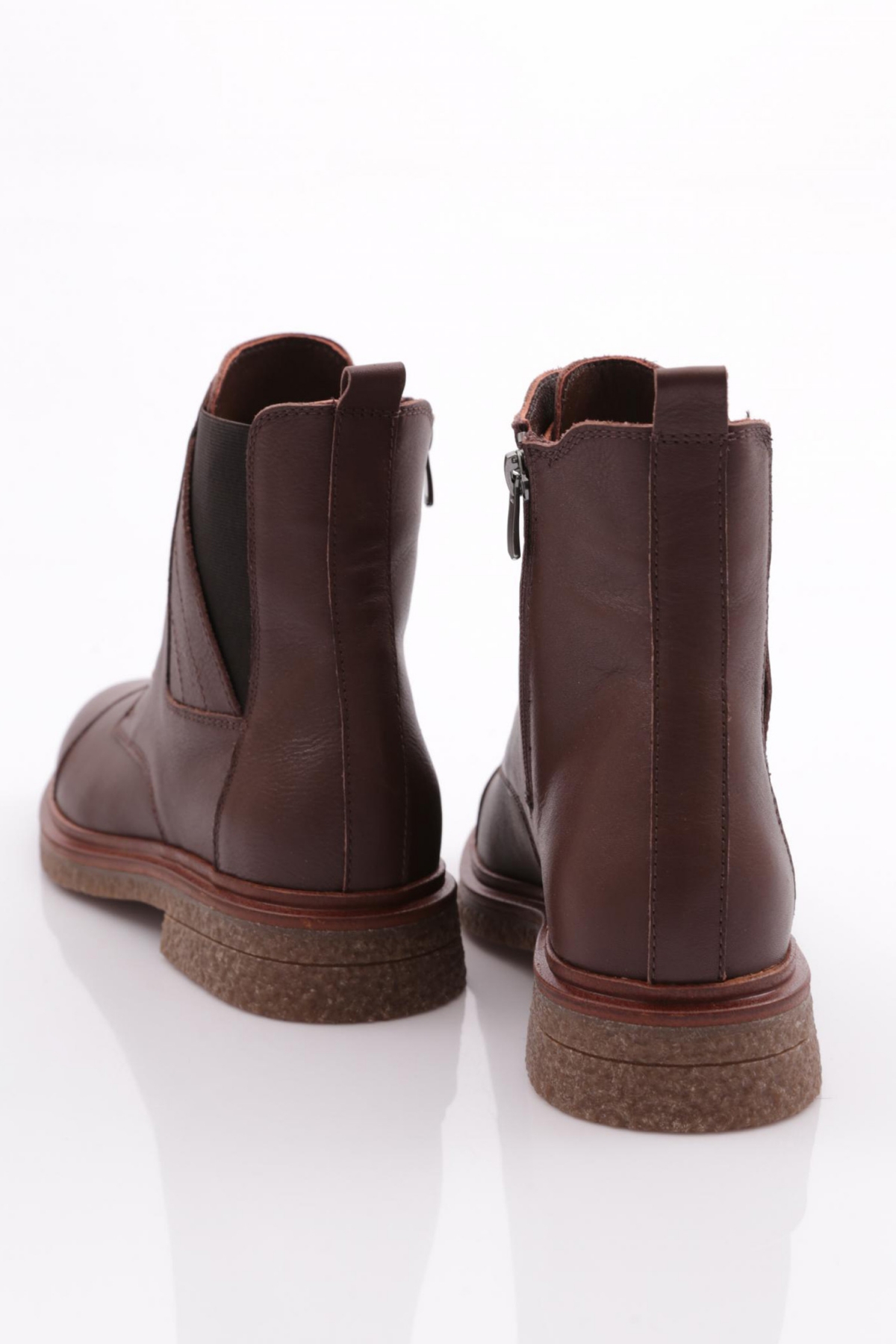 057007 Kadin Yani Lastikli Bağcikli Bot - Görsel 4