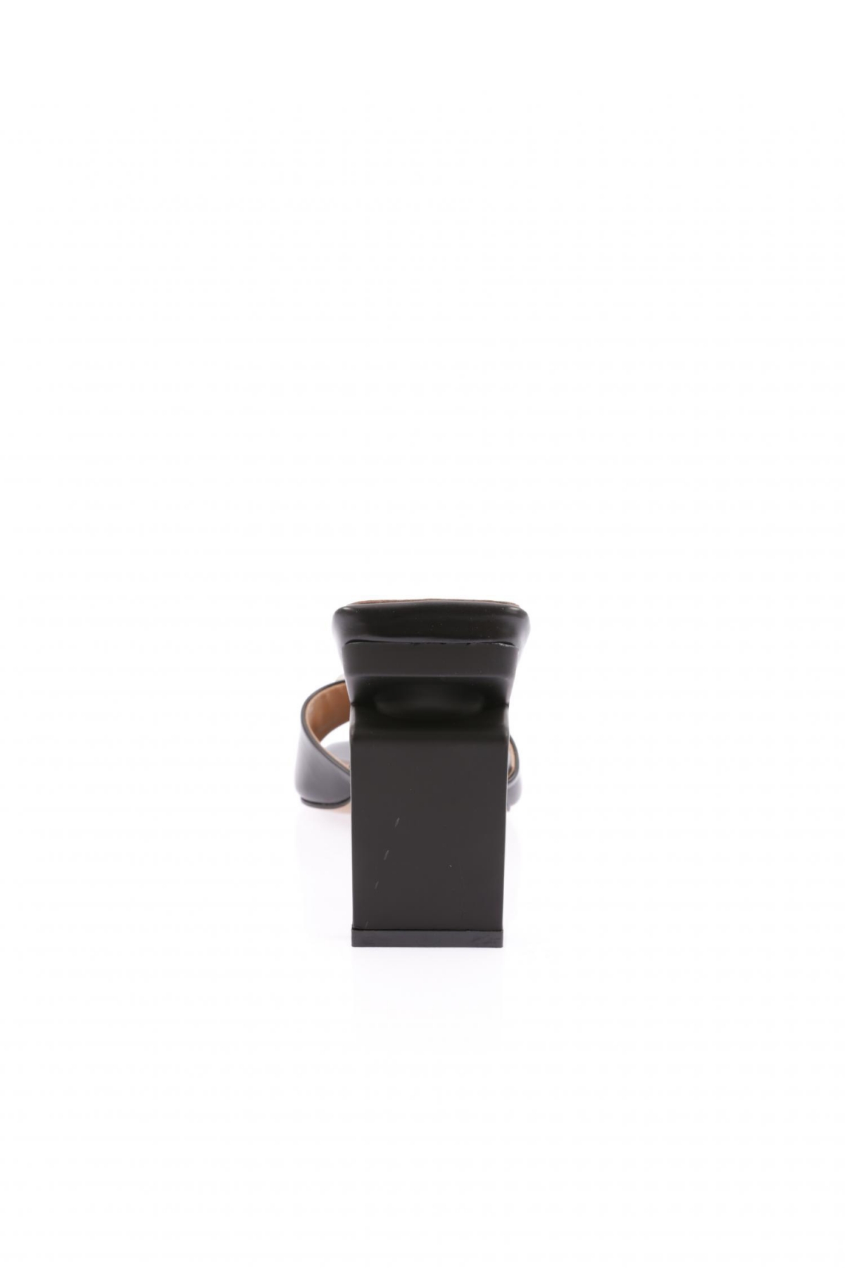 K9011 Kadin Aksesuarli Topuklu Terlik - Görsel 5