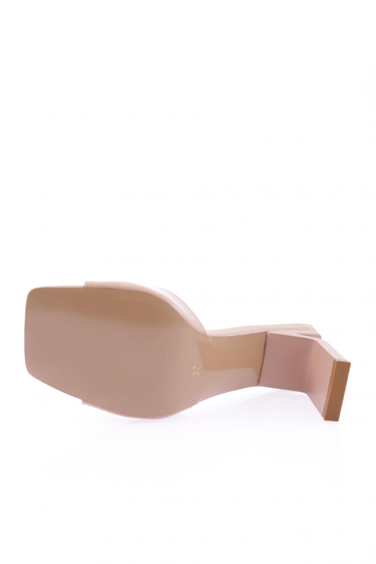 K9011 Kadin Aksesuarli Topuklu Terlik - Görsel 6