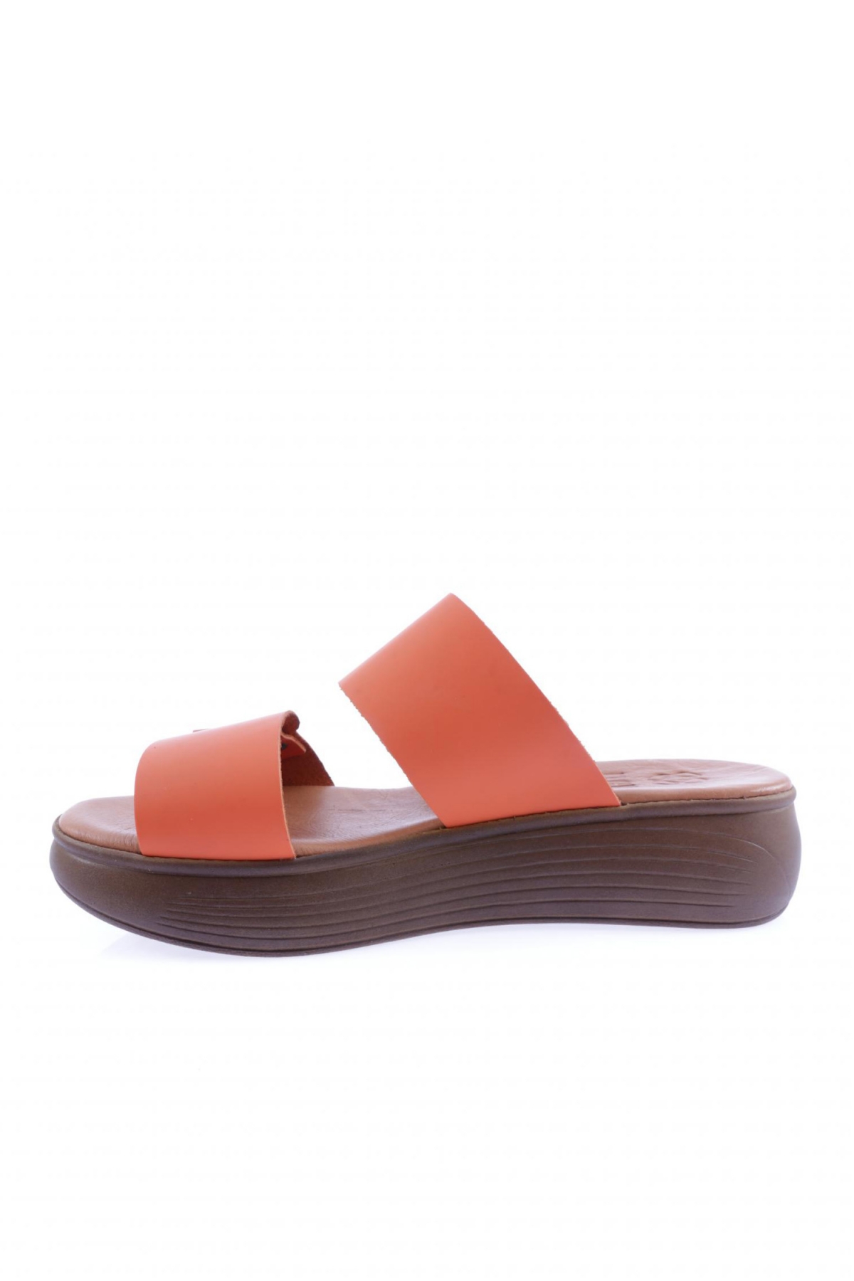 500-23Y Kadin Kalin Sirali Bantli Troklu Kalin Taban Terlik - Görsel 4