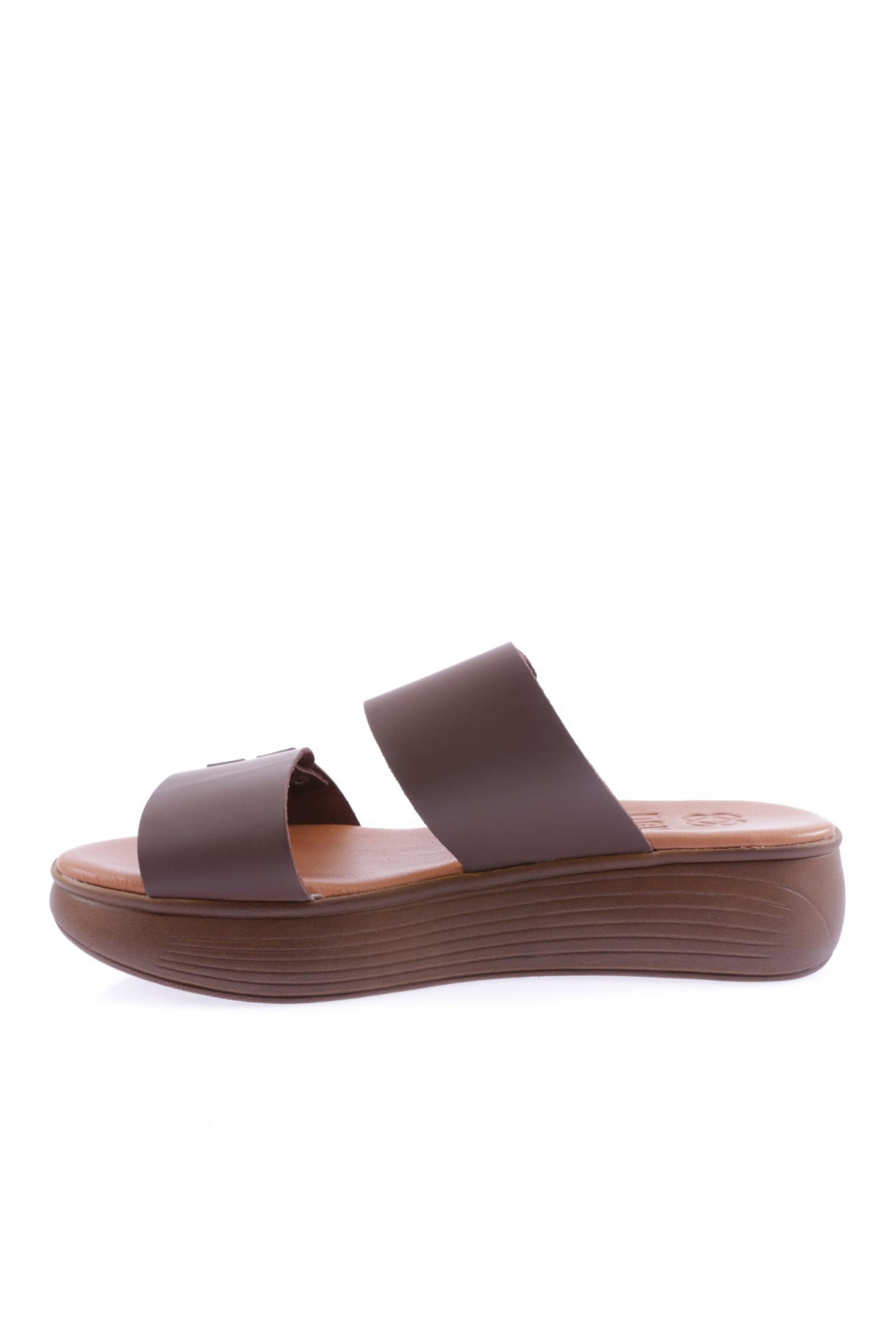 500-23Y Kadin Kalin Sirali Bantli Troklu Kalin Taban Terlik - Görsel 4