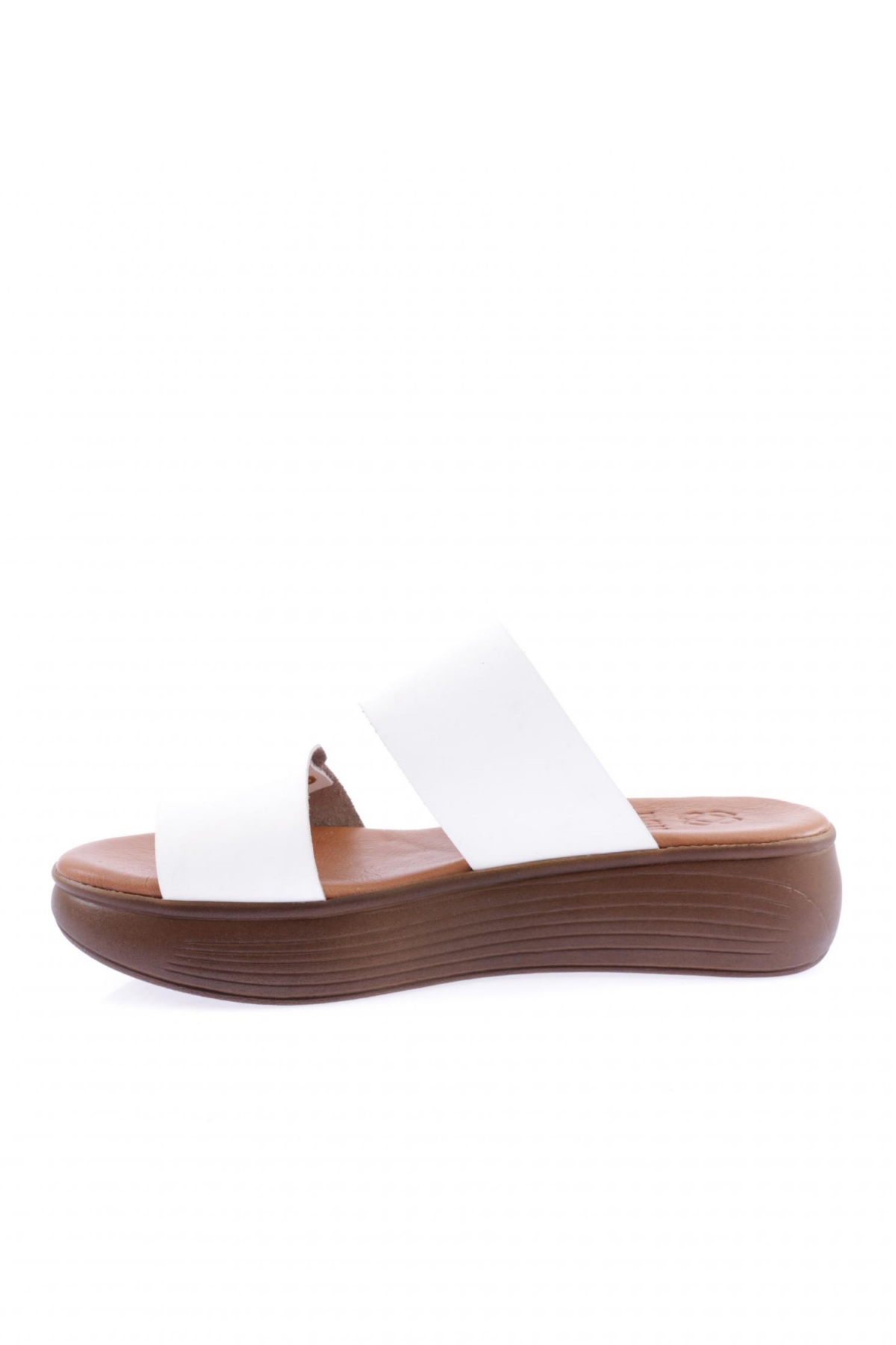 500-23Y Kadin Kalin Sirali Bantli Troklu Kalin Taban Terlik - Görsel 4