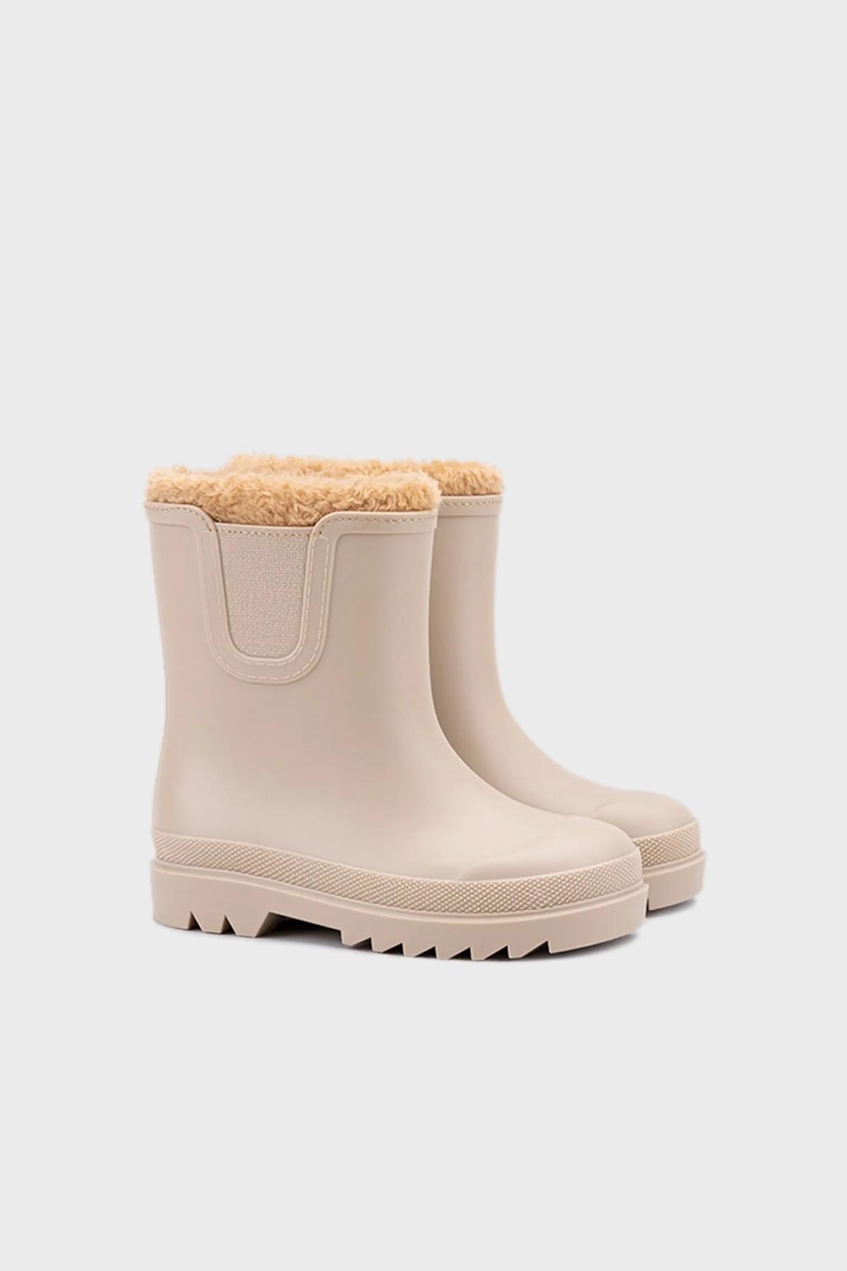 Unisex Çocuk Yağmur Çizmesi W10290 BEJ - Görsel 3