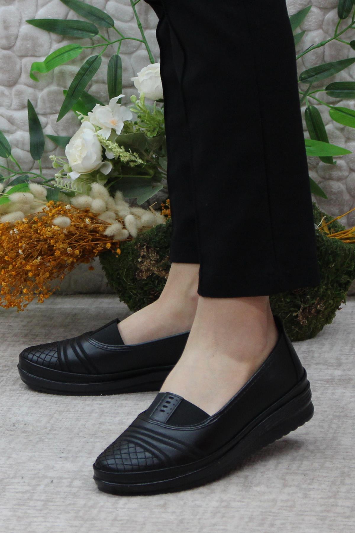 1232 0196 Ortopedik Anne Ayakkabı Günlük Kadın Ayakkabı - Görsel 4