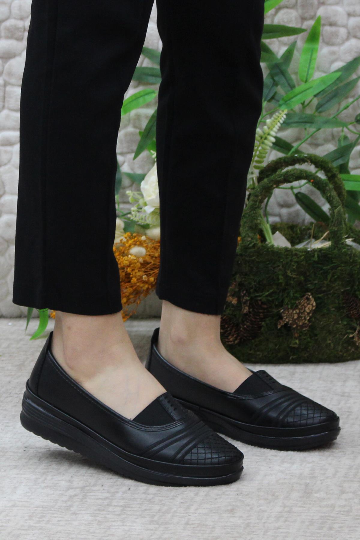 1232 0196 Ortopedik Anne Ayakkabı Günlük Kadın Ayakkabı - Görsel 5