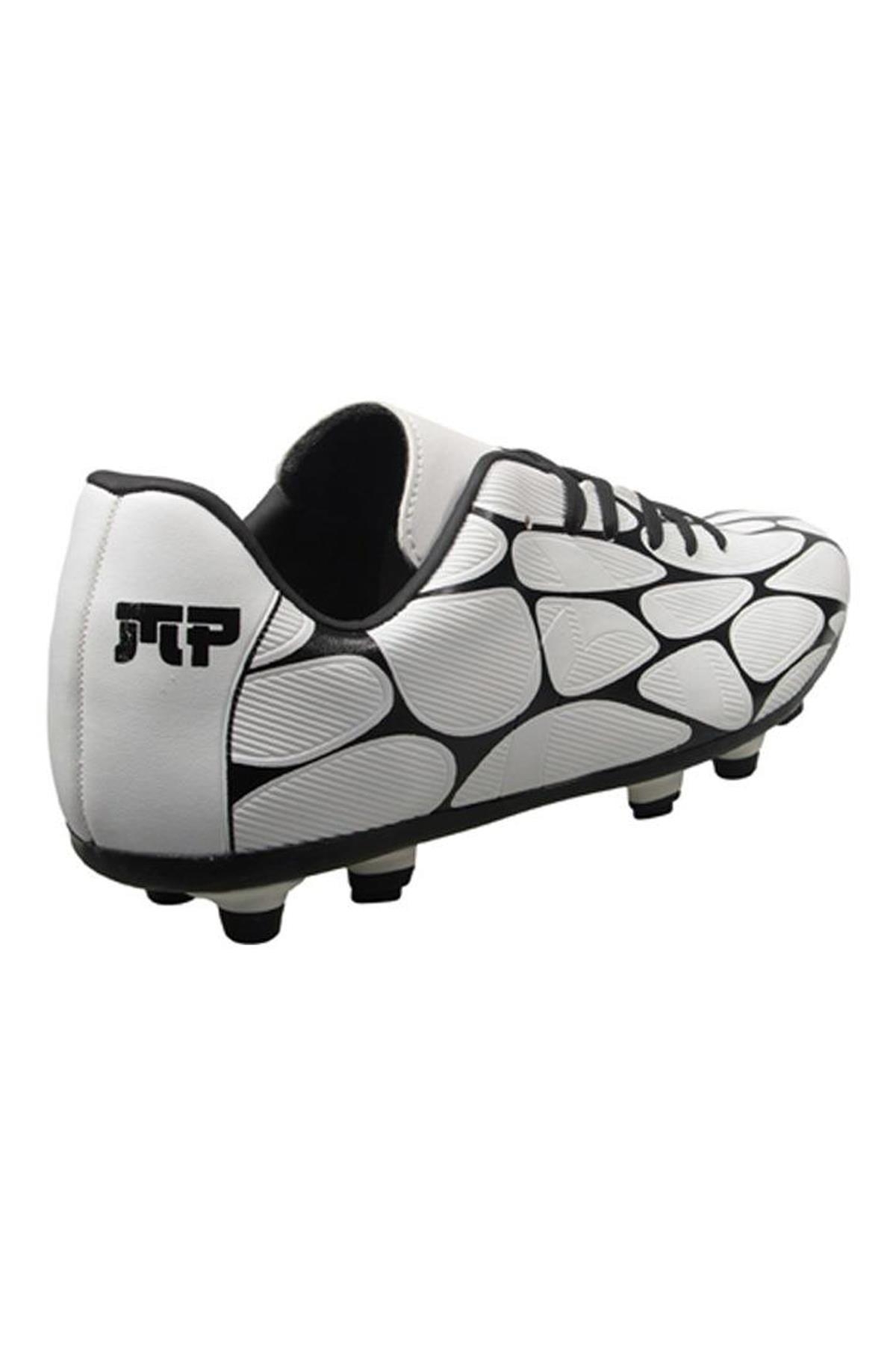 MP 232-1353 Beyaz Krampon Çim Erkek Futbol Ayakkabı - Görsel 4