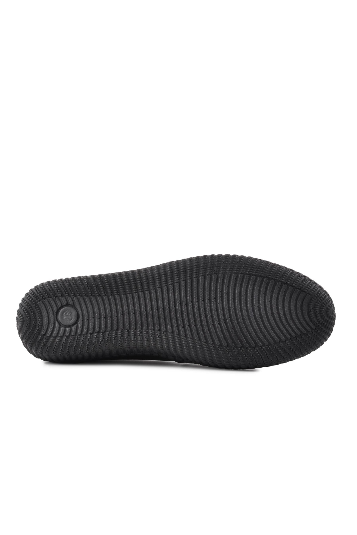 7233-1 Siyah Kadın Hakiki Deri Günlük Ayakkabı - Görsel 5