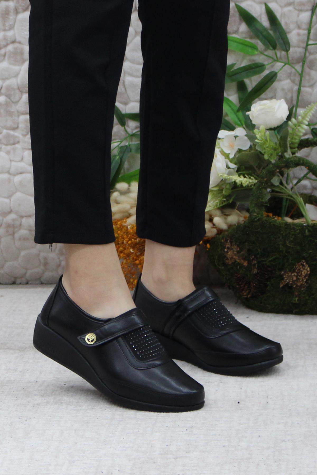 4199 0023 Ortopedik Anne Ayakkabı Günlük Kadın Ayakkabı - Görsel 3